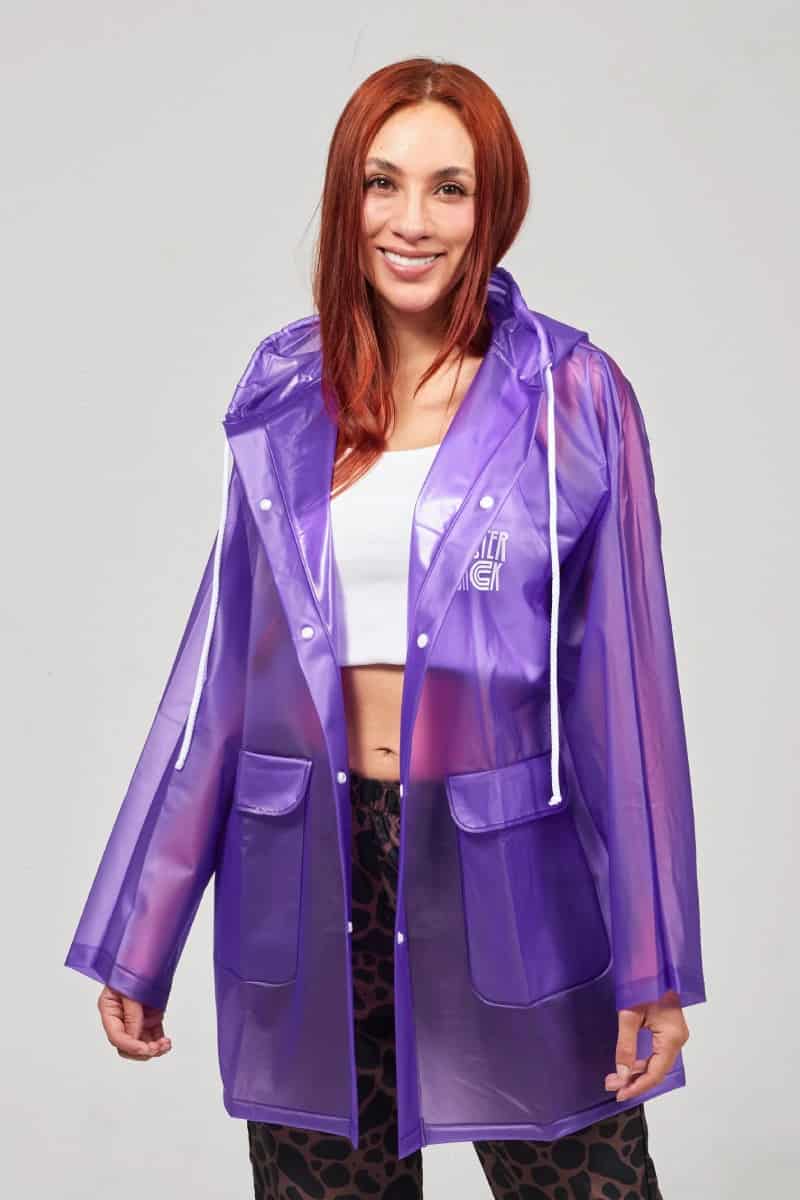 Capa Lluvia Morado Chic - miniatura 1
