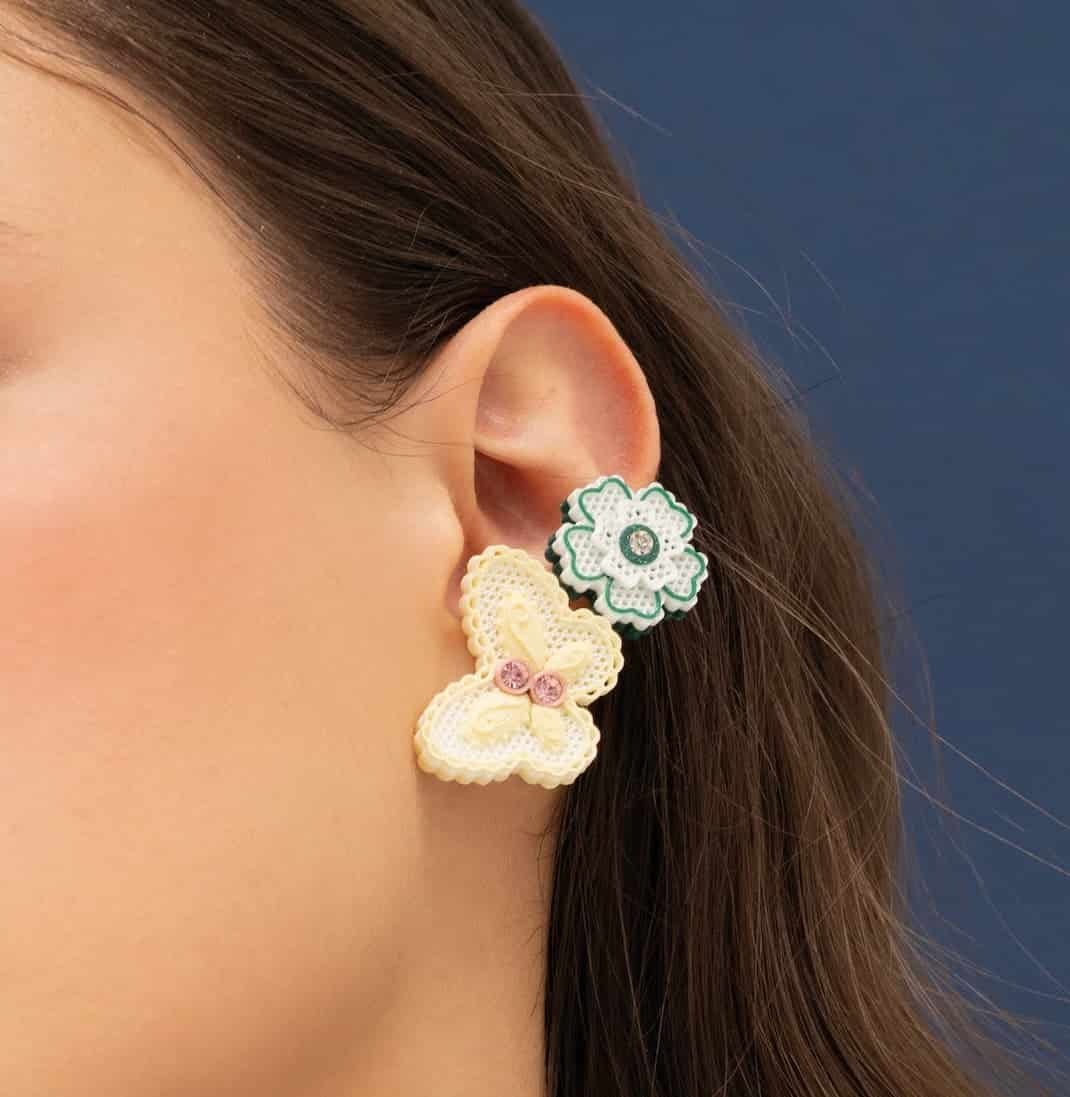 EARCUFF LACE FLOR - miniatura 2