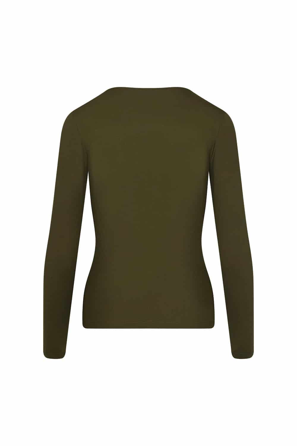 Blusa Hana verde oliva - miniatura 3
