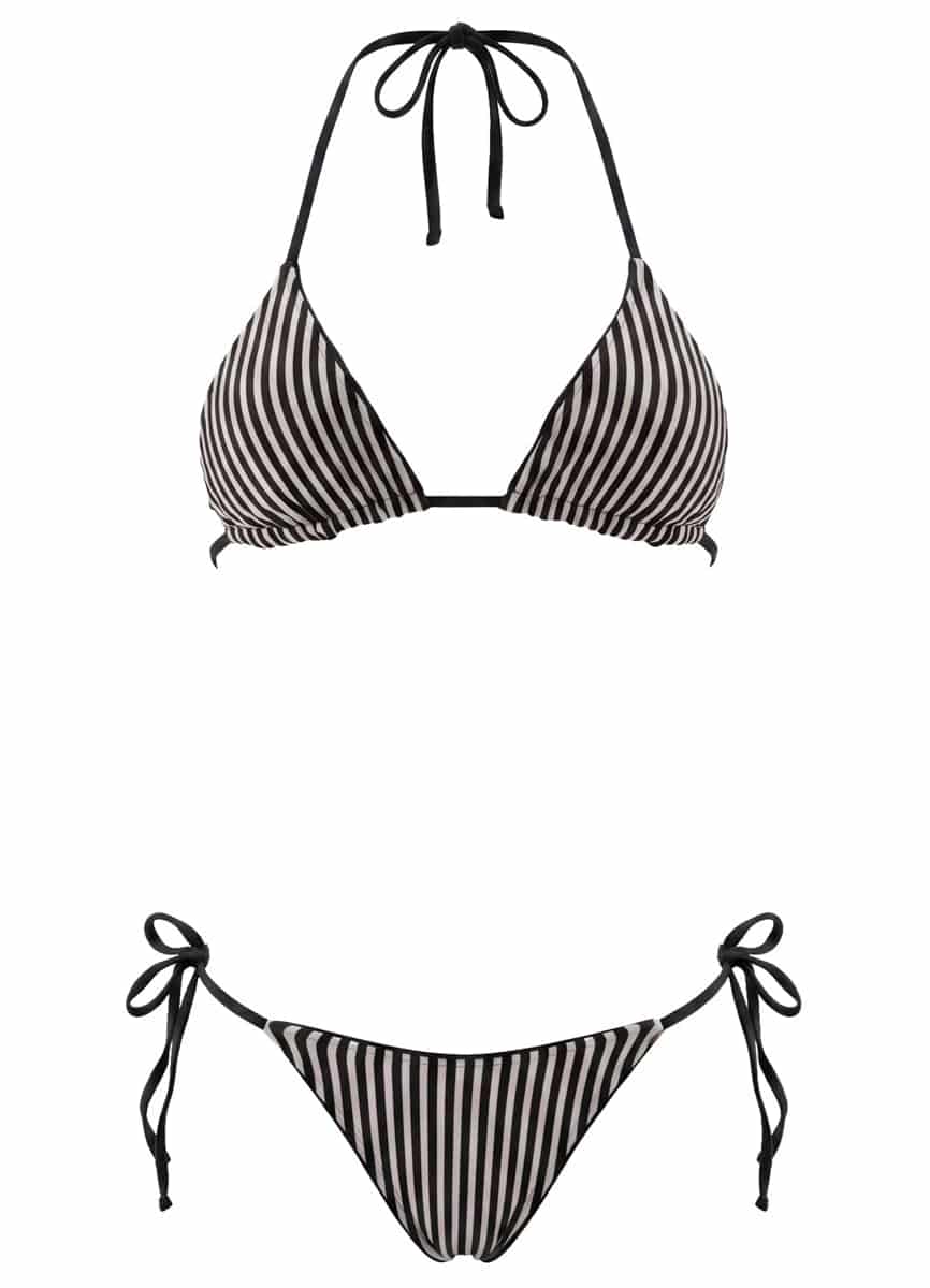 Maaji Jade Black Sunning Low Rise Tie Side Bikini Bottom - miniatura 6