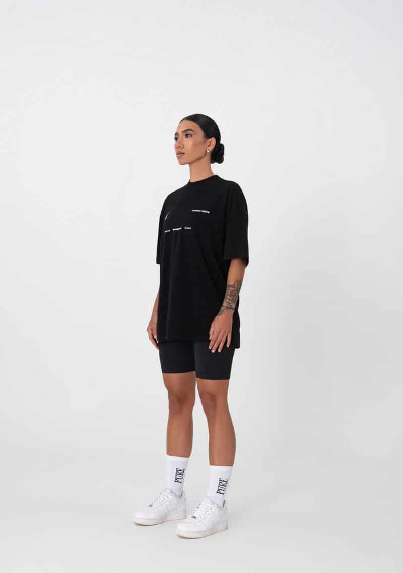 Uncontrolled black t-shirt - miniatura 8