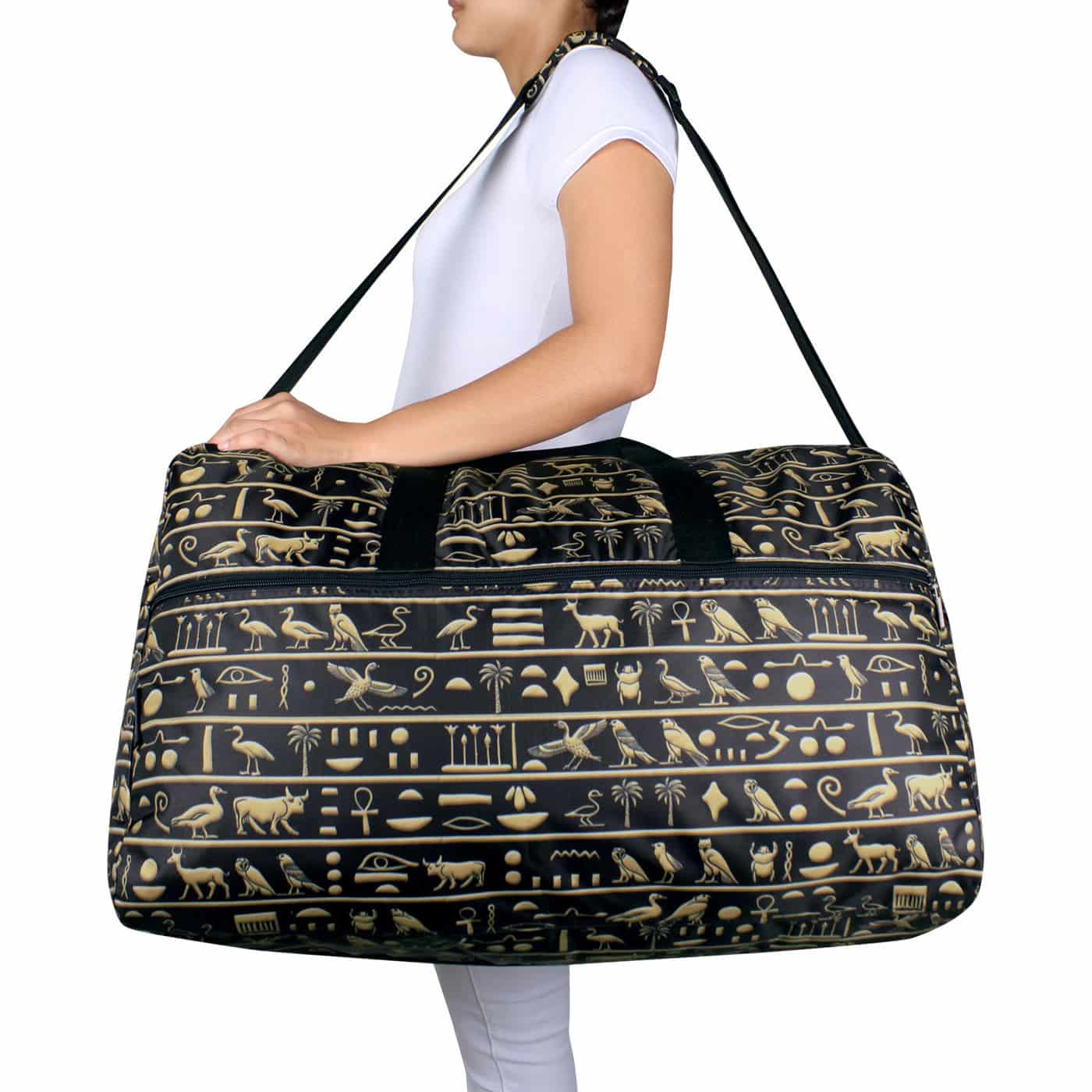 Maleta XL ULTRA Plegable Estampado Cleopatra Citybags - miniatura 3