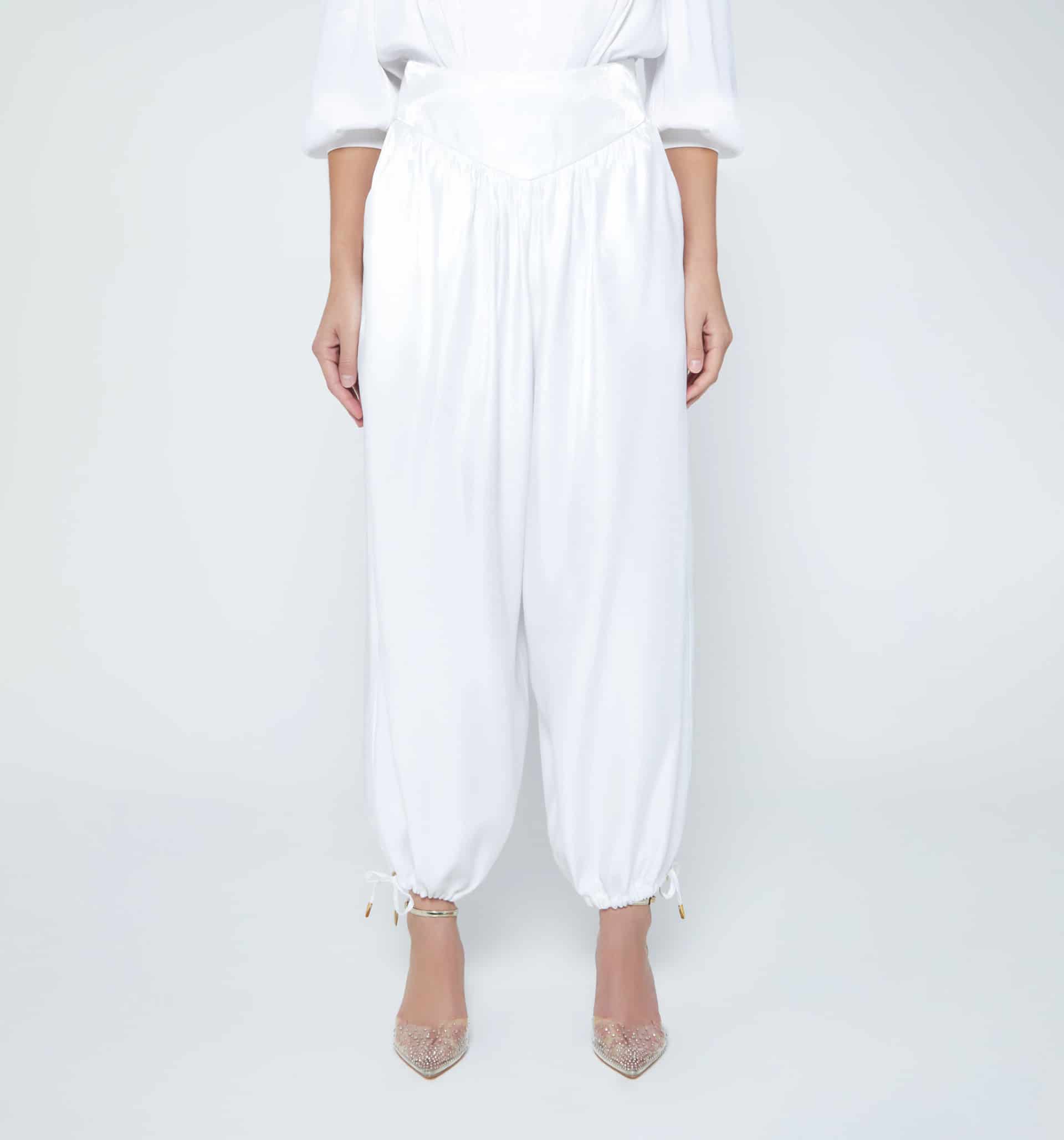 Pantalon aladin con pretina ancha - miniatura 3