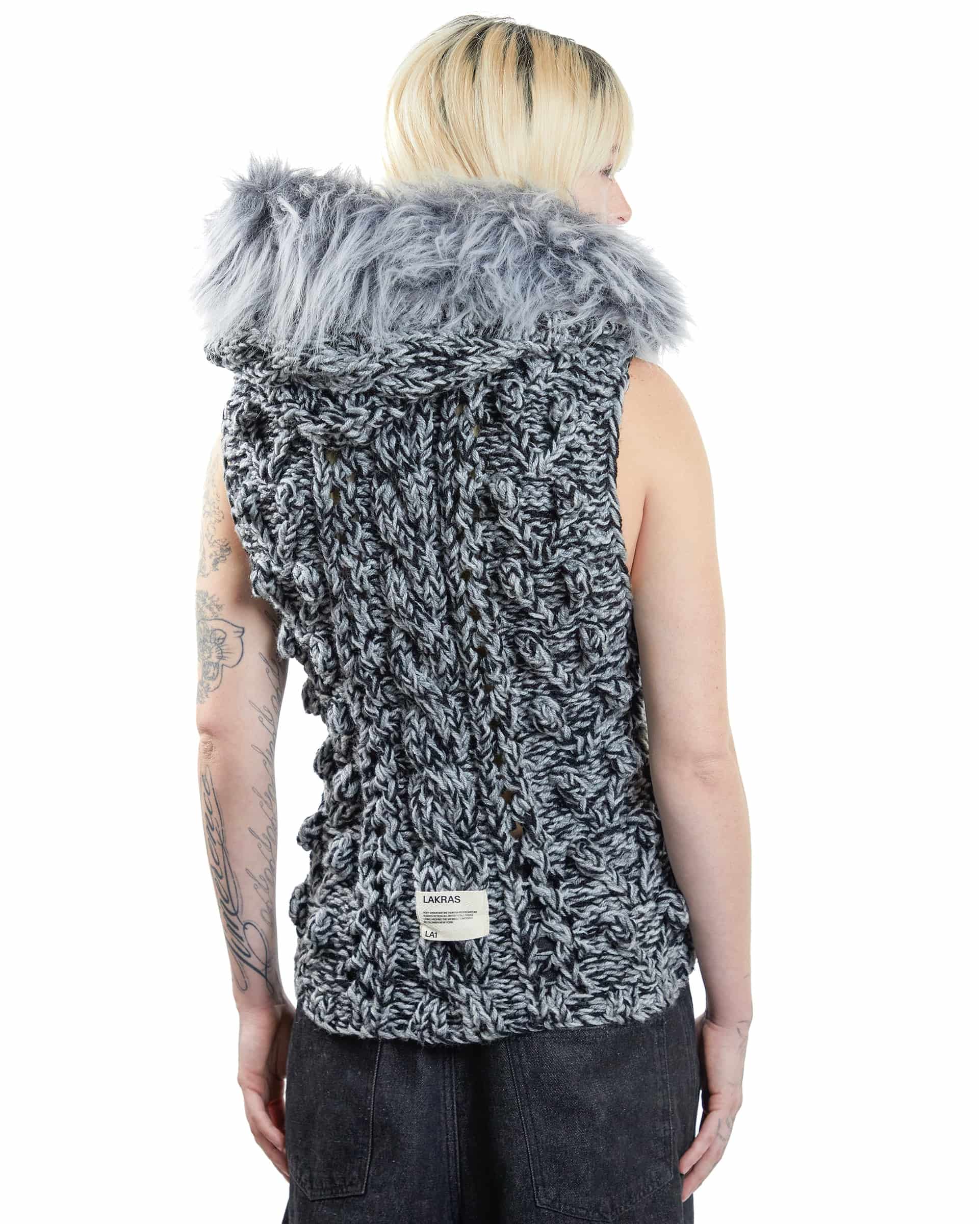 Velvet Knit Vest - miniatura 6