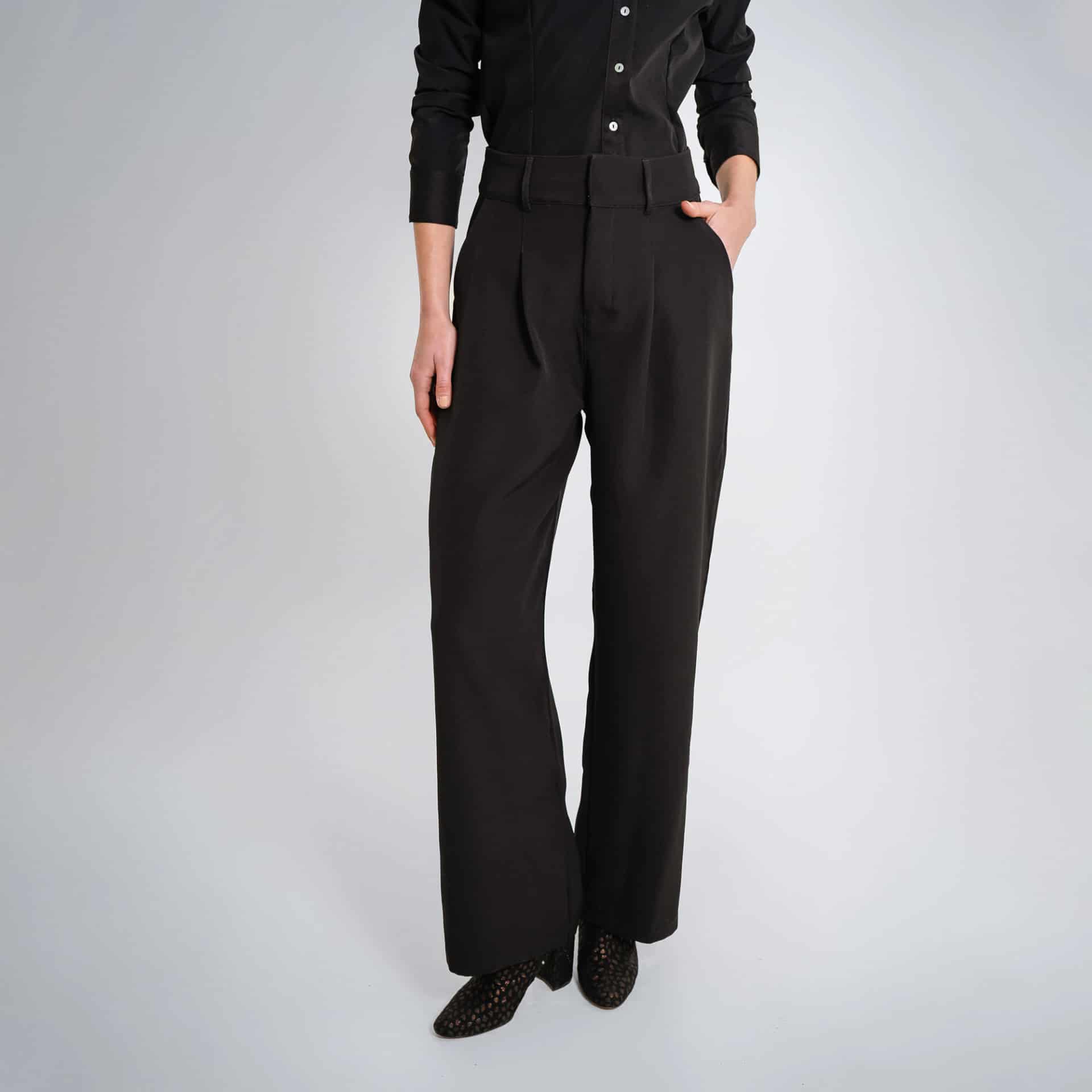 Pantalon Tiro Alto Bota Recta - miniatura 4