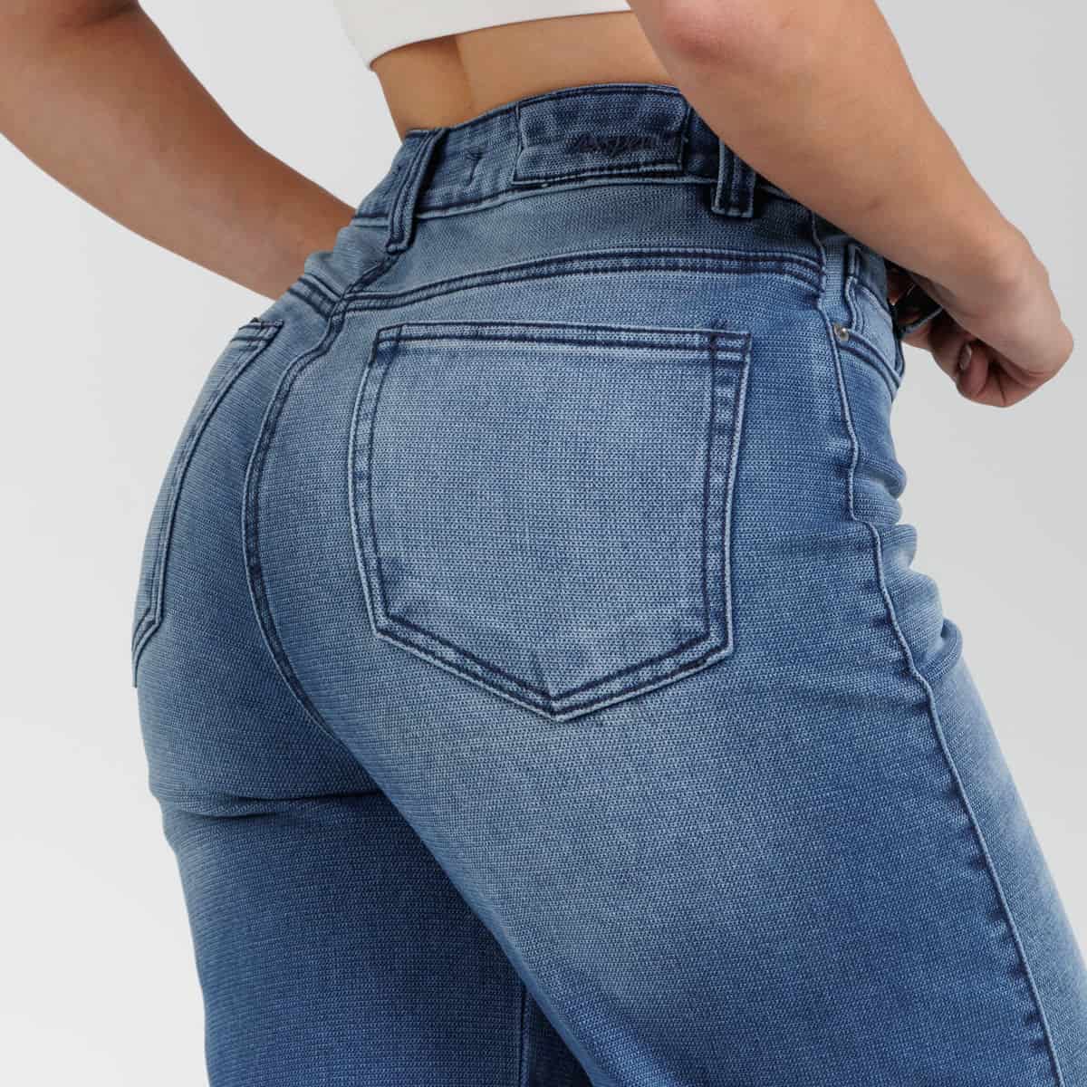 Jean Wide Leg Ax-2936 LIcrado - miniatura 3