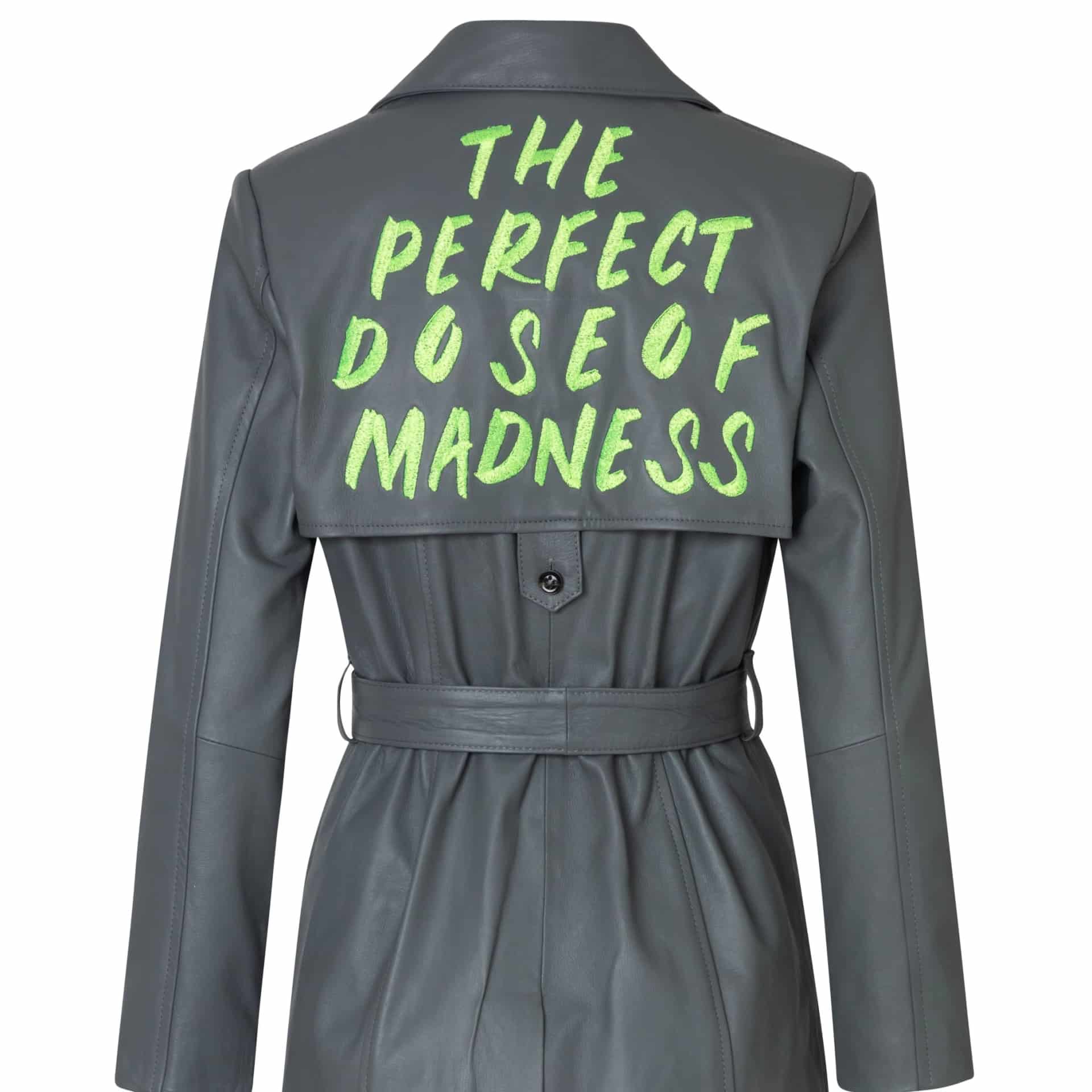 TRENCH coat - GREY - the PERFECT dose OF madness - - miniatura 3