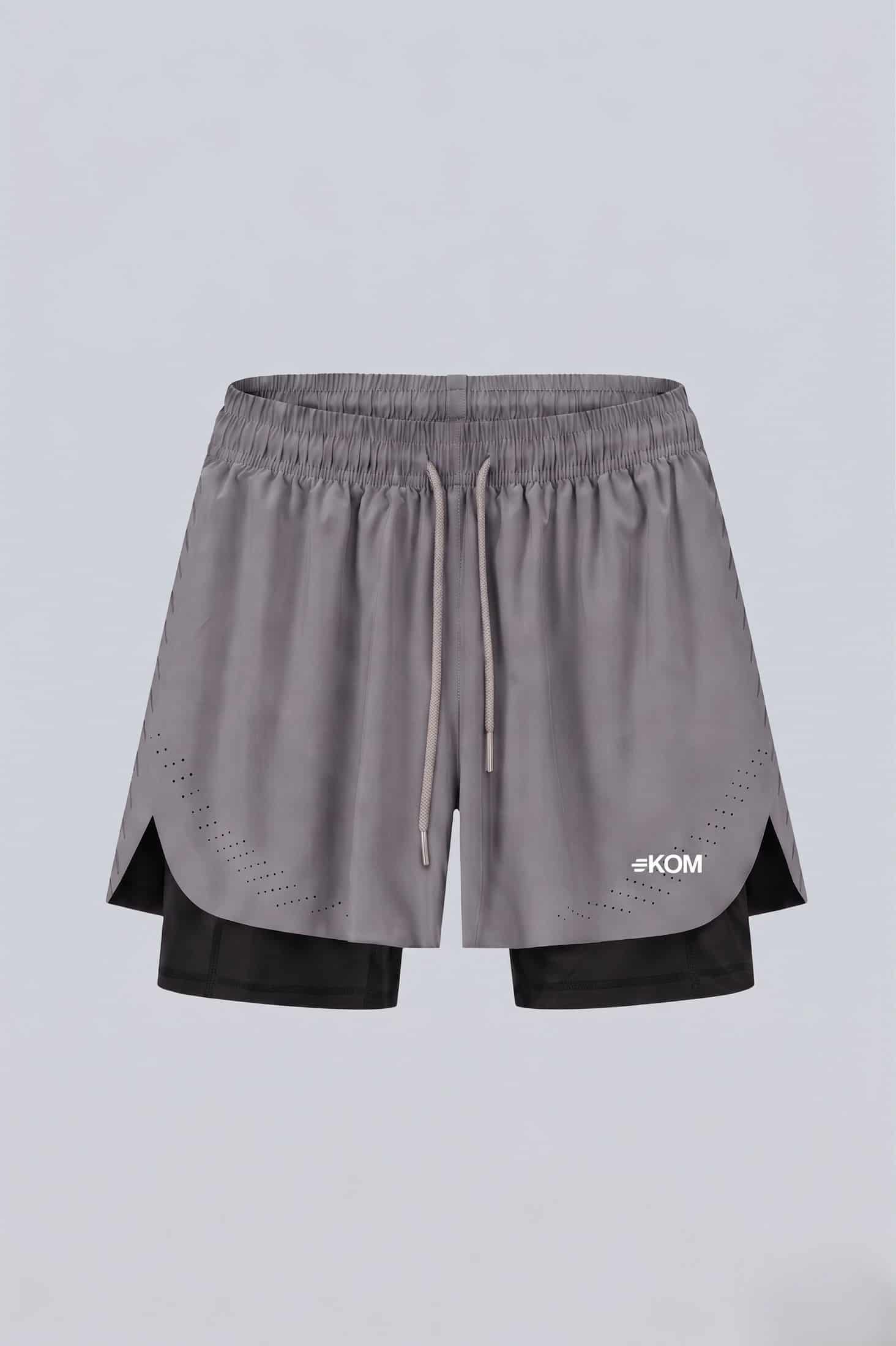 Pantaloneta Running Deportiva Hombre Tour con Bóxer Interno y Bolsillo - miniatura 2