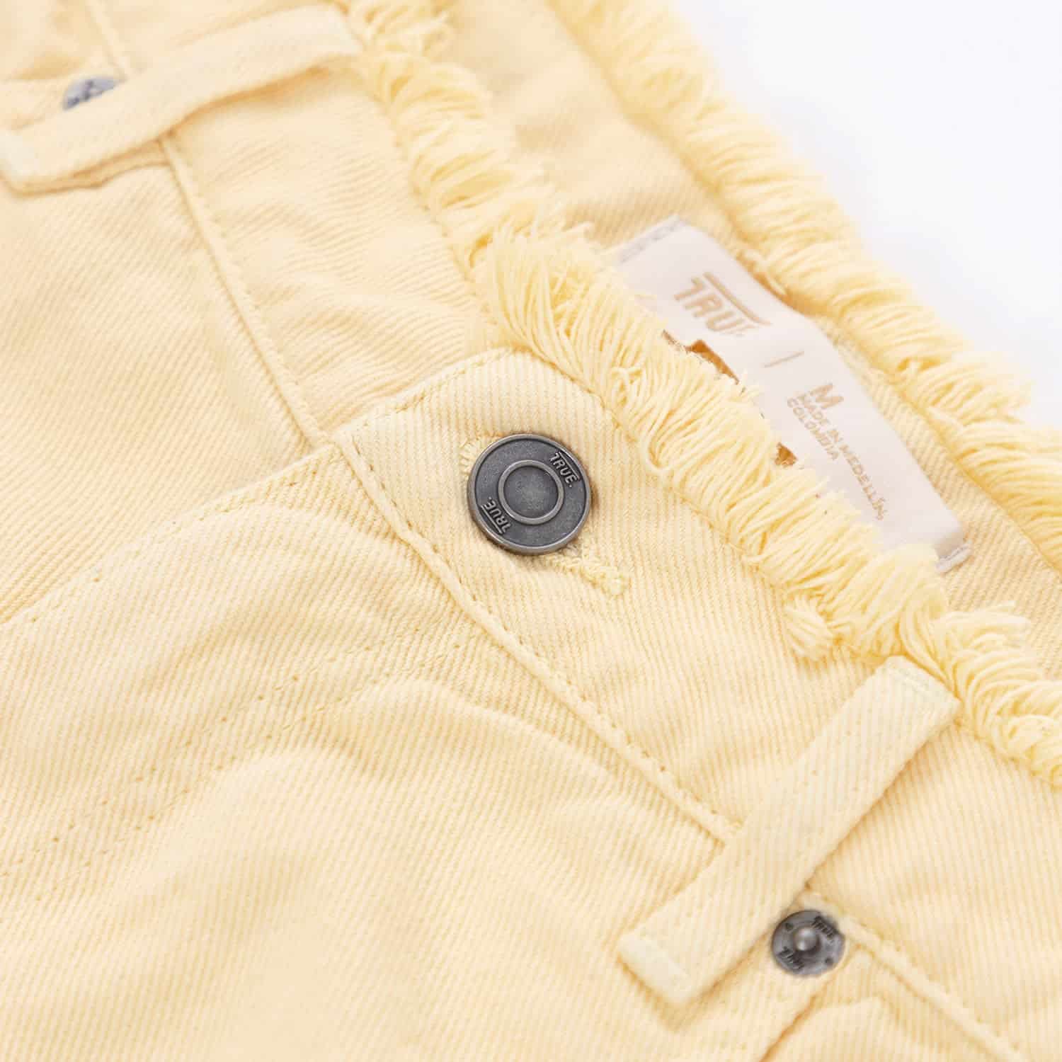 Mid-Rise Pants - Butter Yellow - miniatura 6