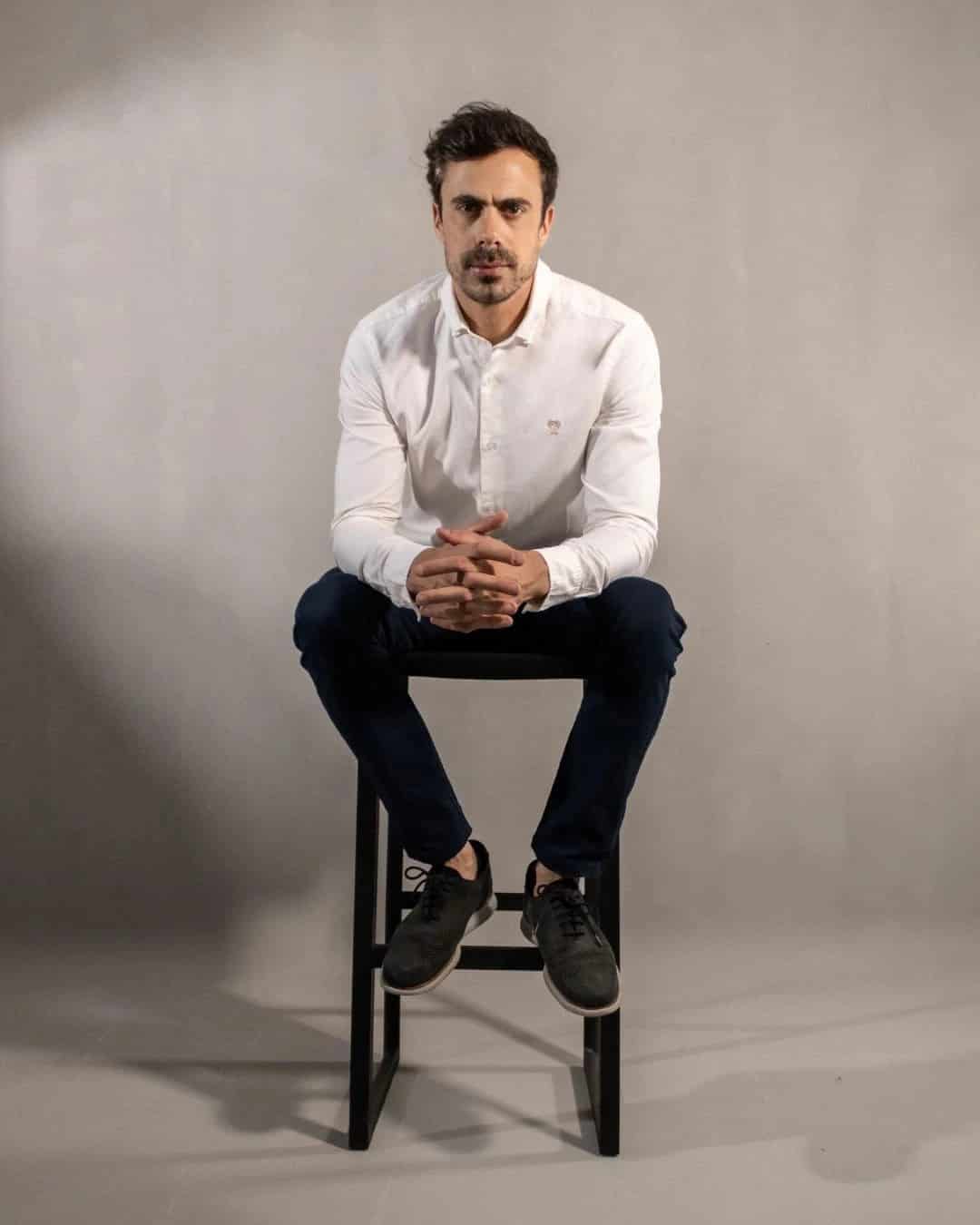 Pantalon Elastico Azul Navy - miniatura 8