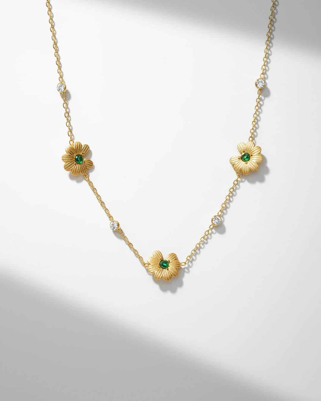 Collar Amaranta Esmeralda - miniatura 1