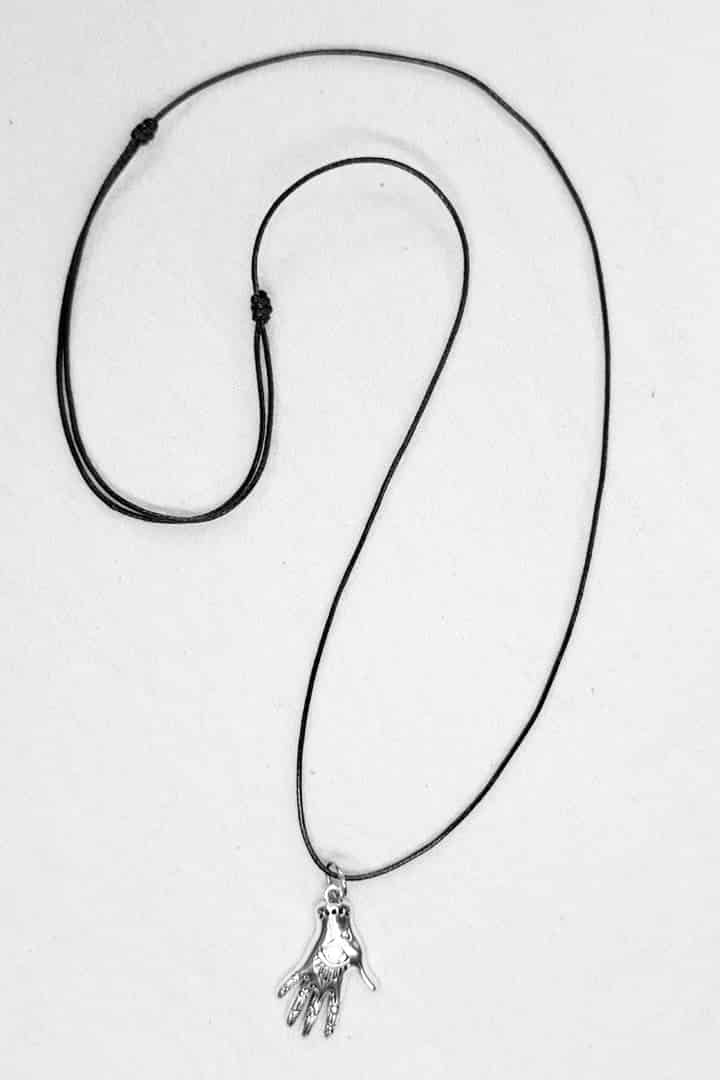 Collar cuerda mano quiromancia - miniatura 5