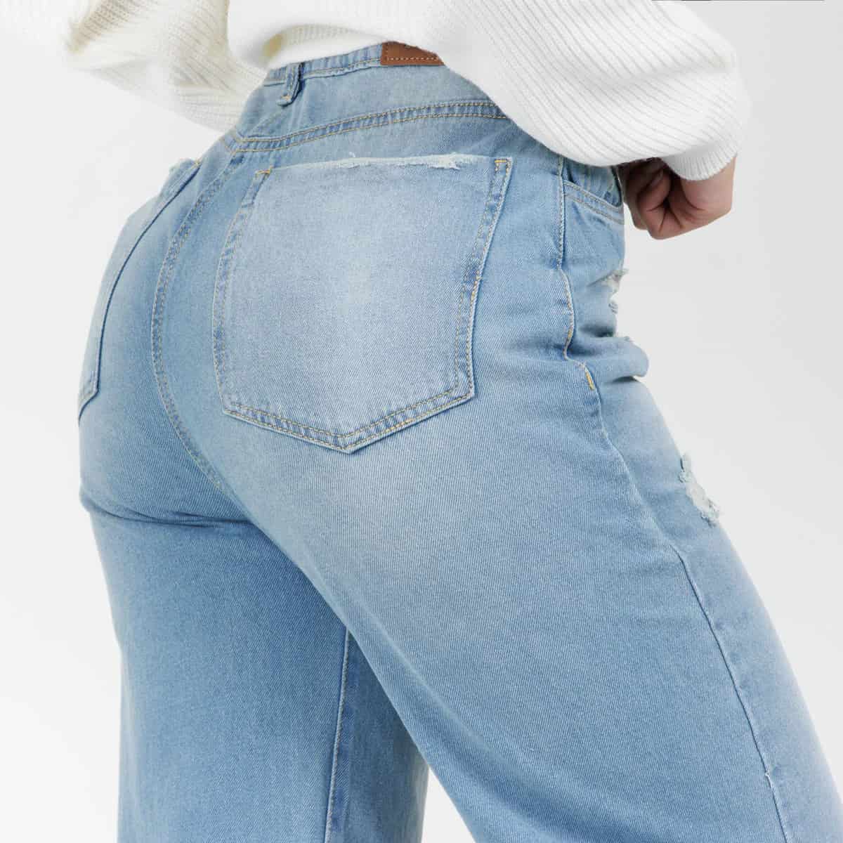 Jean Axspen Wide Leg Ax-2929 Rigido - miniatura 6