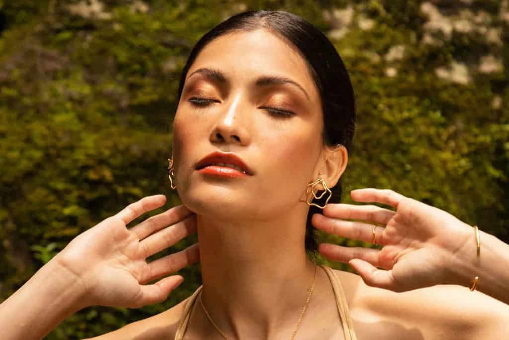 Aretes Inírida - Espejo de sol - miniatura 4