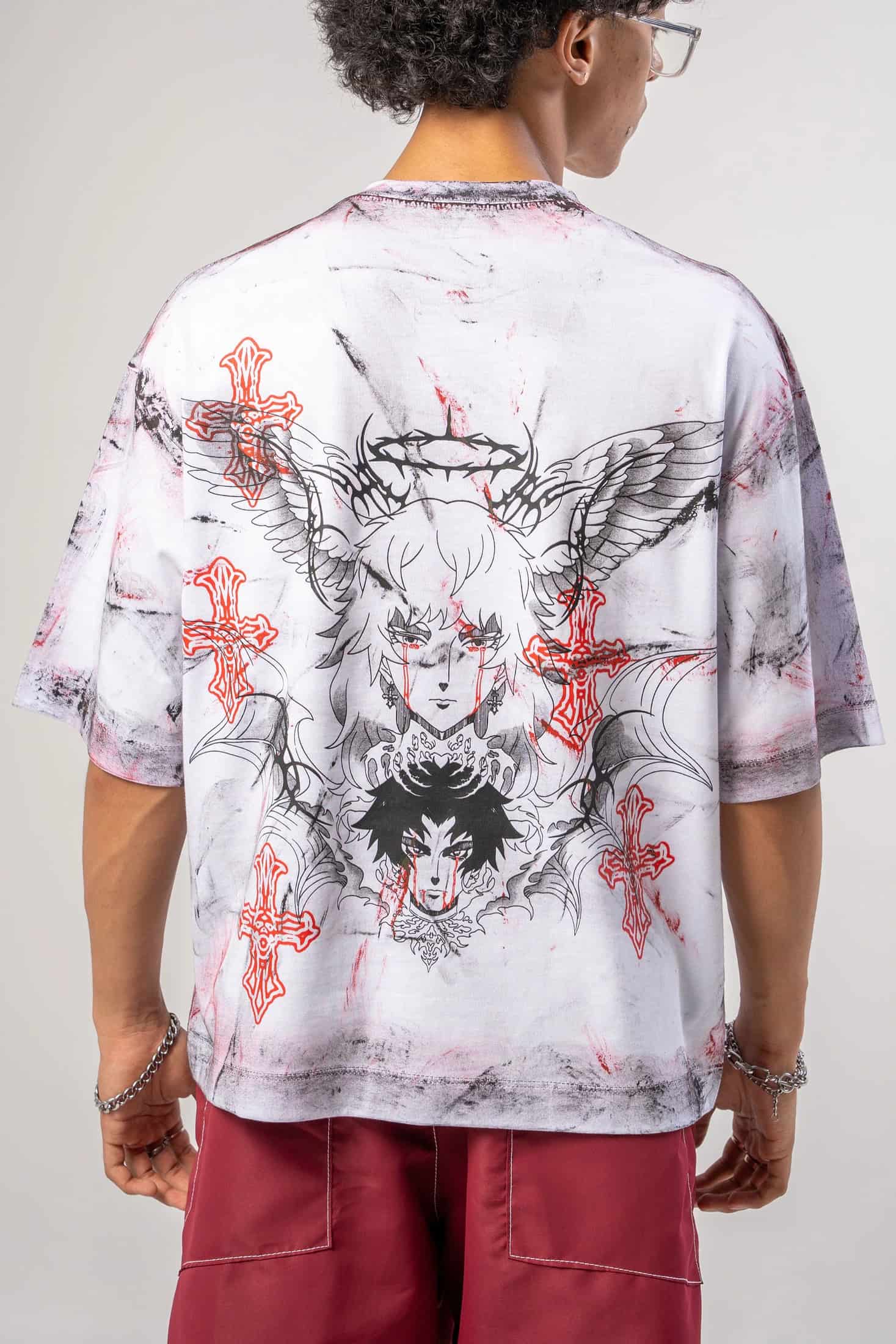 Camiseta Distressed Cry baby - miniatura 3