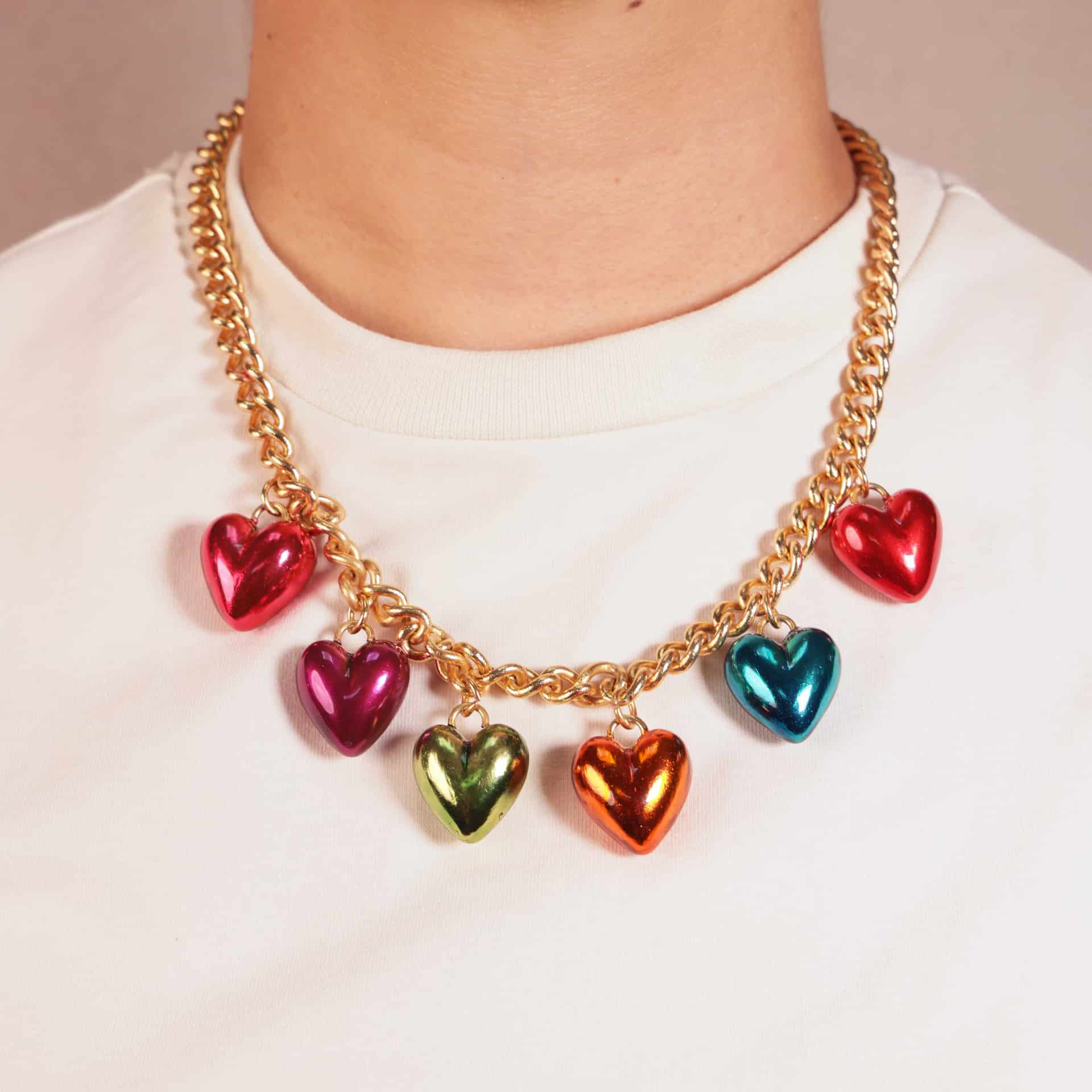 Choker Steel Hearts - miniatura 2