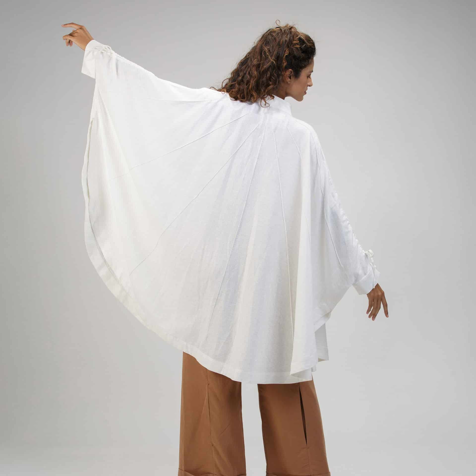 Camisa Circular - Blanca - miniatura 1
