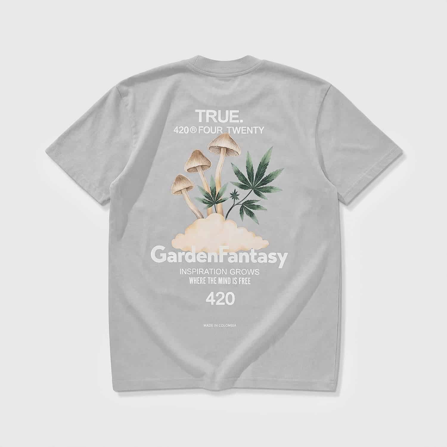 Garden T-Shirt - Gray - miniatura 1