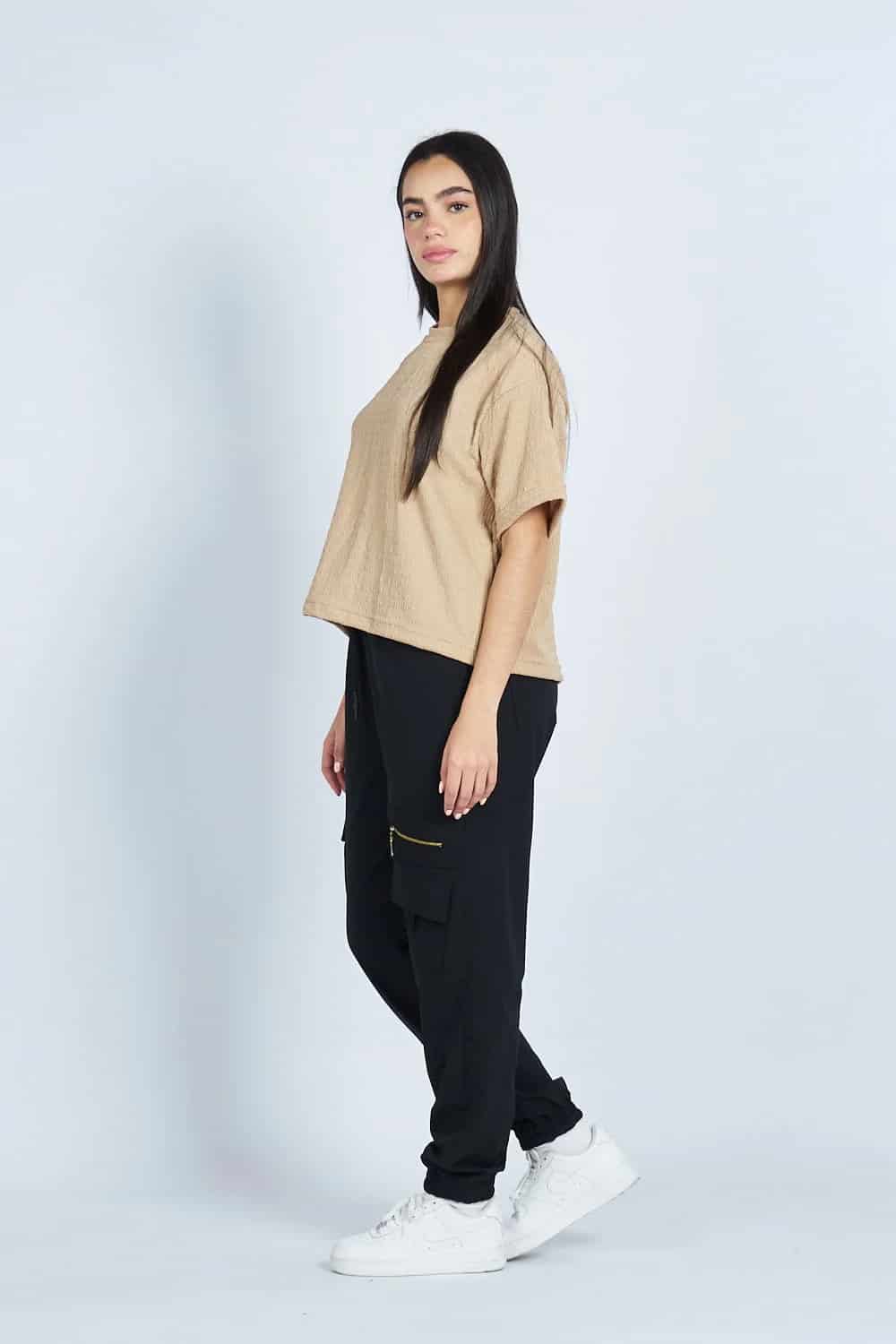 Camiseta oversize textura ARENA | Drop 03 | - miniatura 2