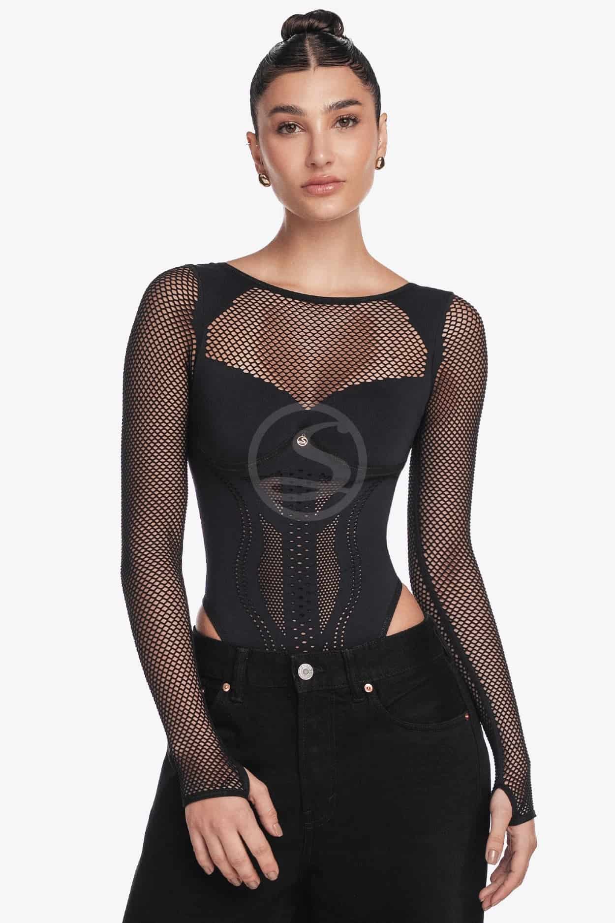 Body Rebel Negro Santísimas Ref. S-699 - miniatura 1