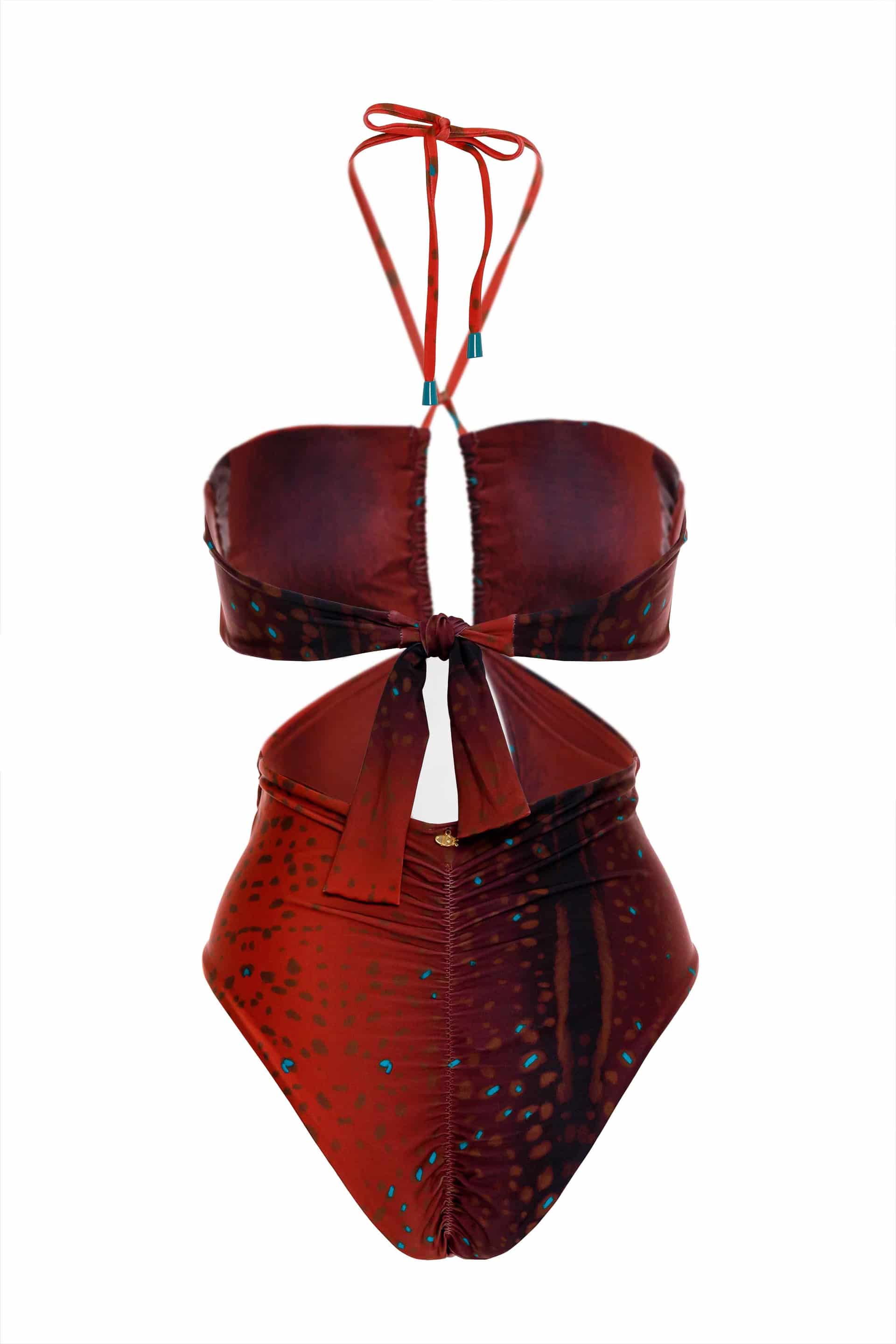 Entero Strapless U Bambi Rojo - miniatura 3