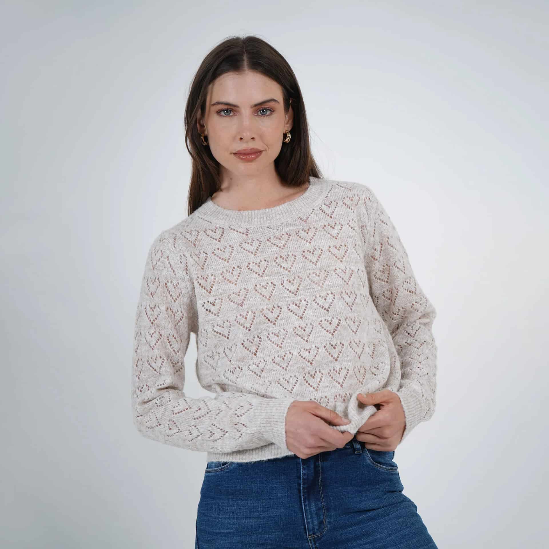Sweater Cuello Redondo Manga Larga - miniatura 8
