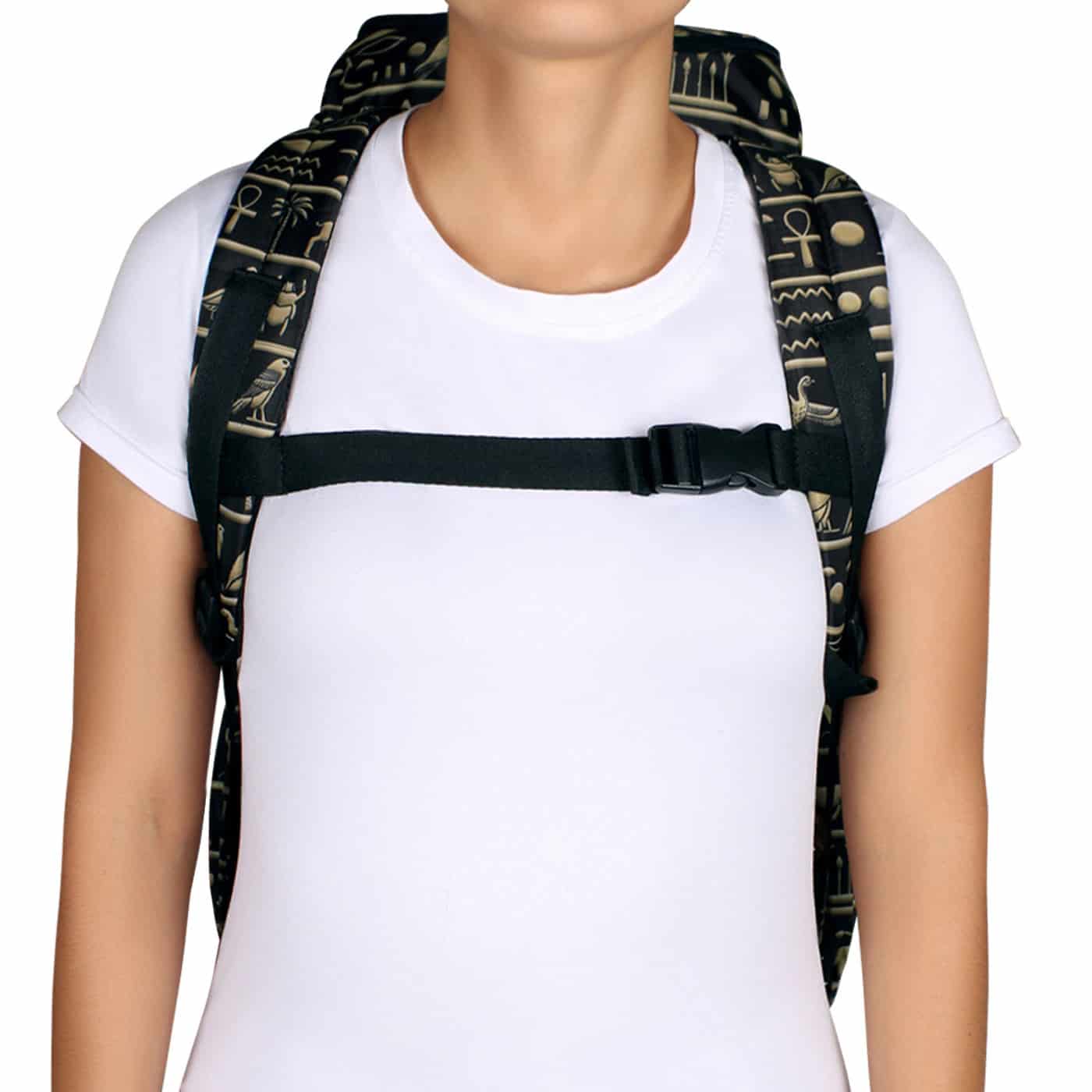 Morral Viajero ULTRA Plegable Estampado Cleopatra Citybags Multicolor - miniatura 6