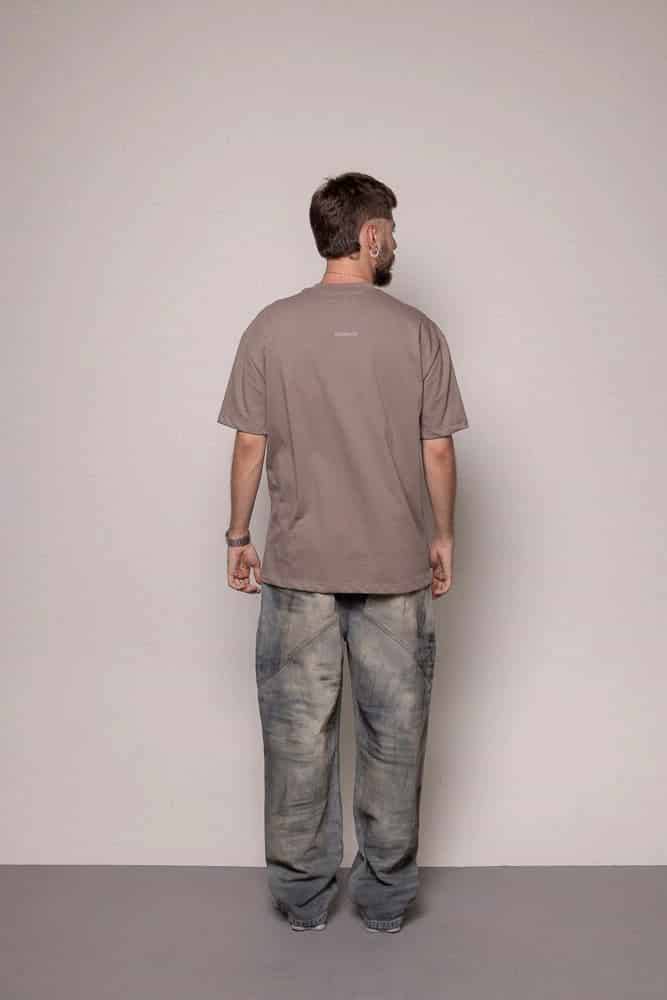 Camiseta Basica Sogno-Gris - miniatura 5