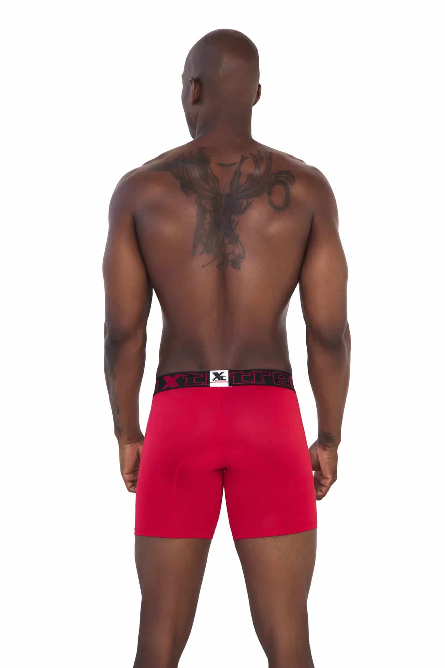 BOXER MICROFIBRA FONDO ENTERO  ROJO - miniatura 2