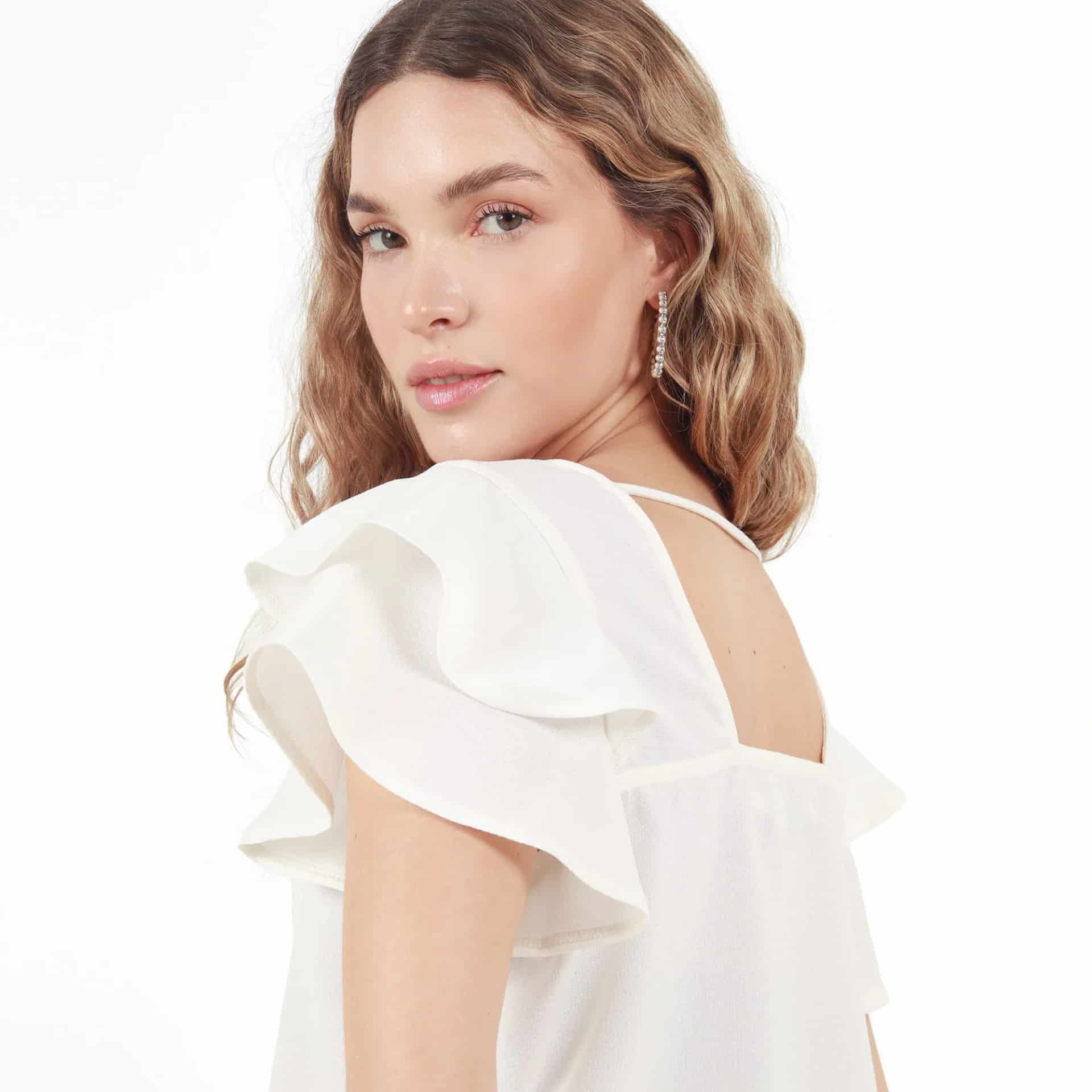 Blusa Cuello U Manga Bolero - miniatura 37