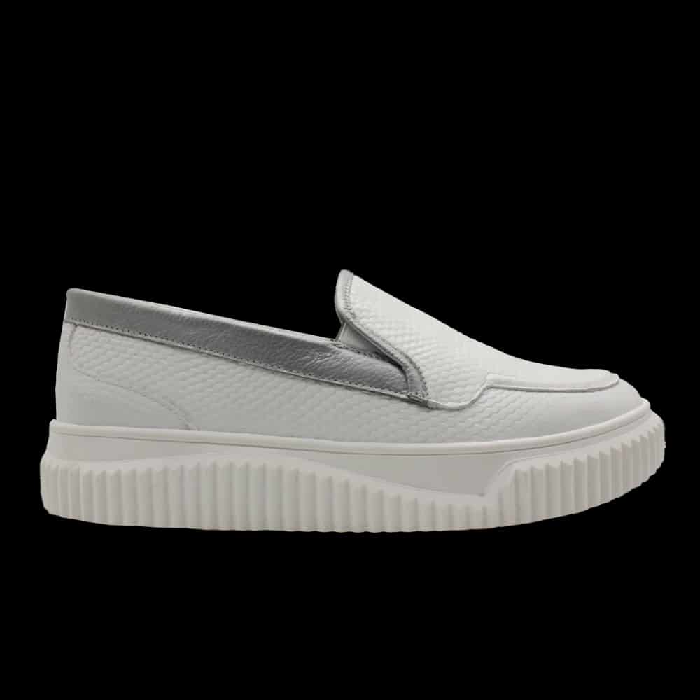 "Barcelona" Slip-on En cuero - miniatura 3