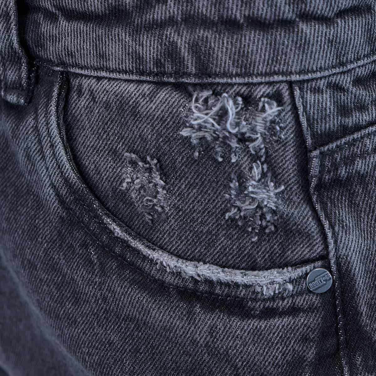 Short Gris Denim Mujer - miniatura 6