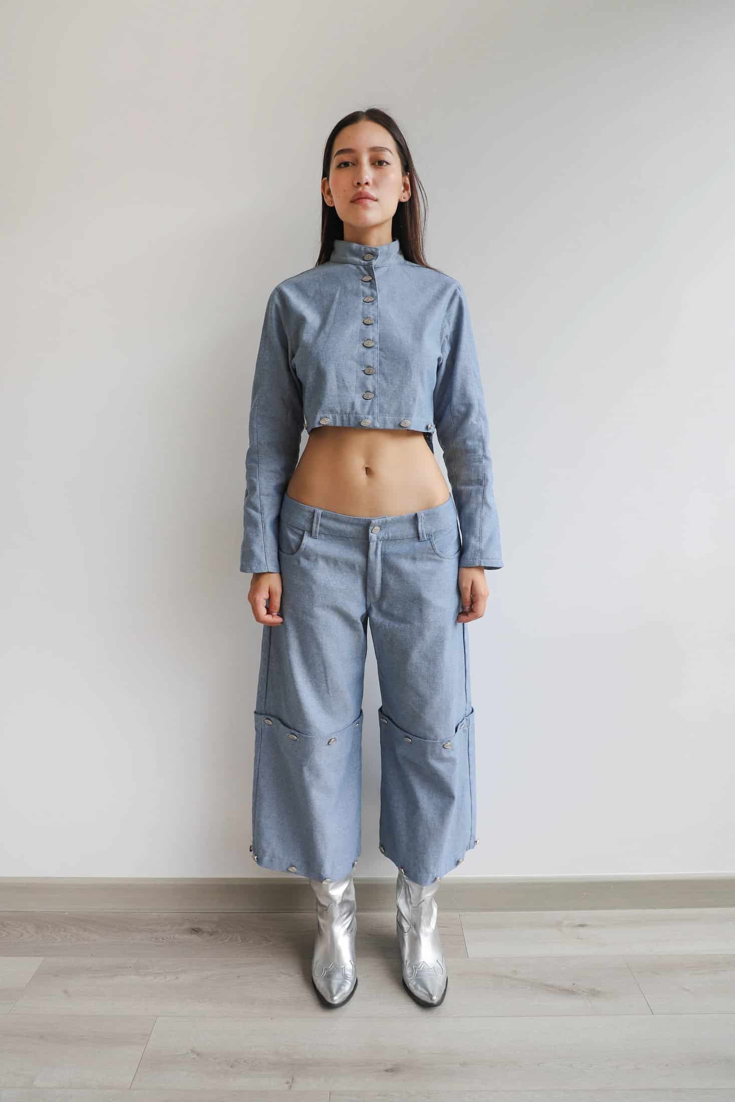 Alma Jacket - Blue - miniatura 5