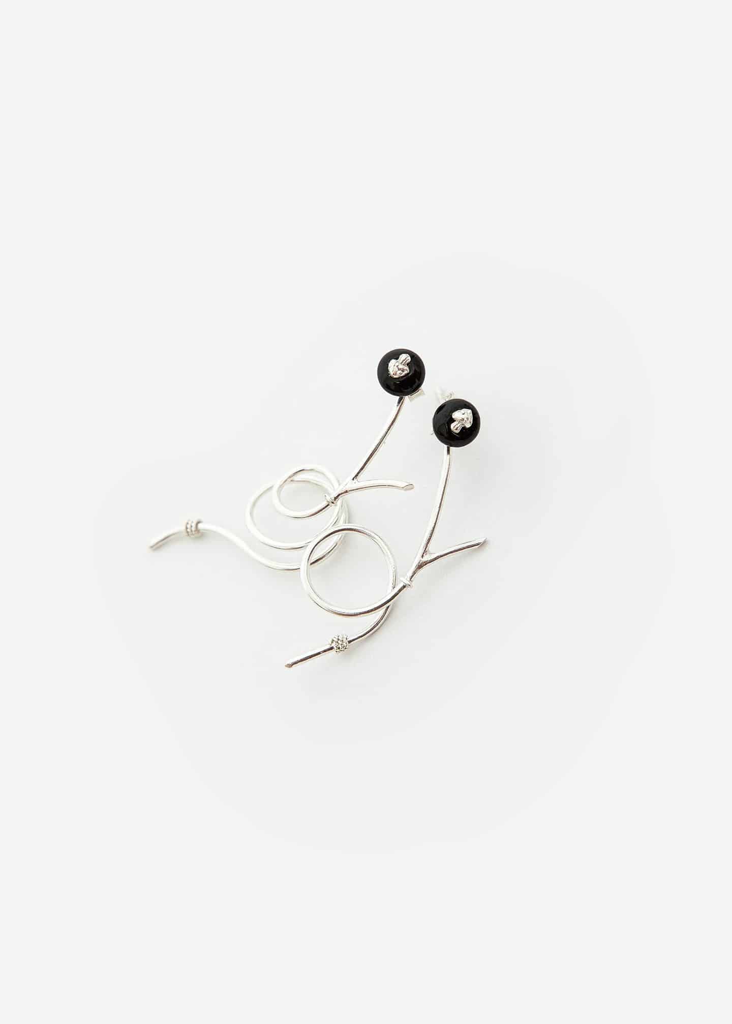 Onix Setica Stud Plata - miniatura 2