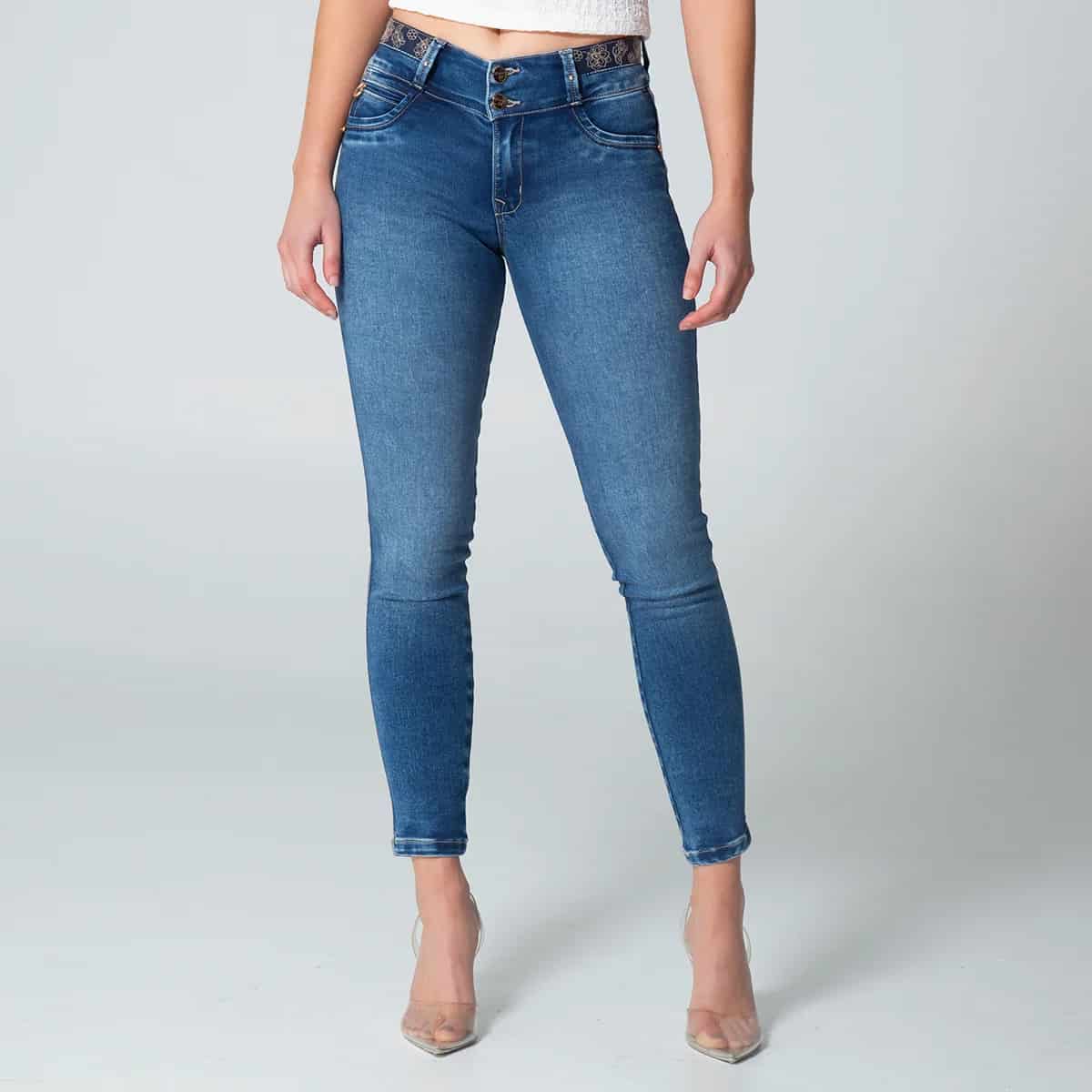 Jean Skinny Push-up Brikx - miniatura 2