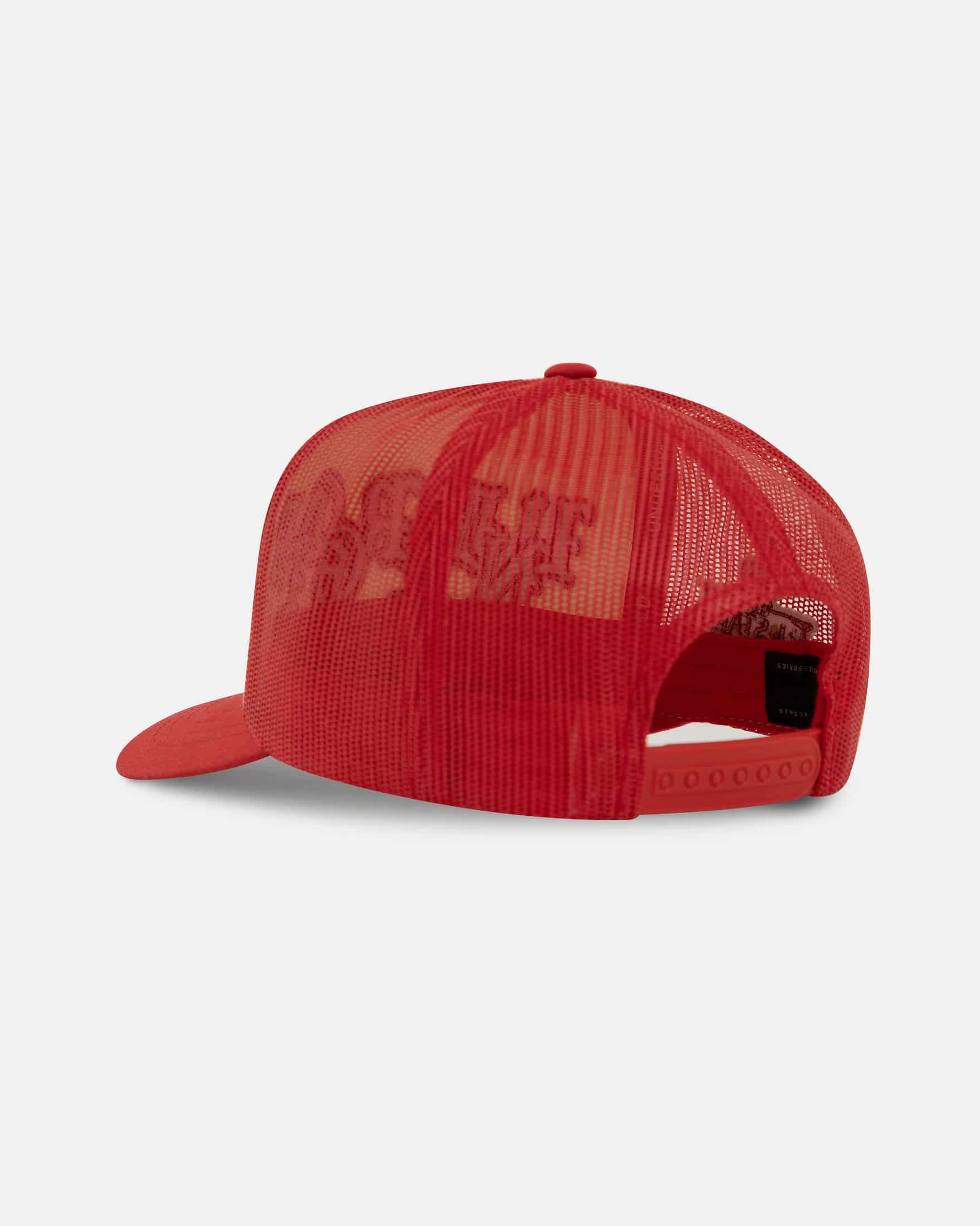 Basics UNDERGOLD Goth Trucker Cap Red/Cream - miniatura 5