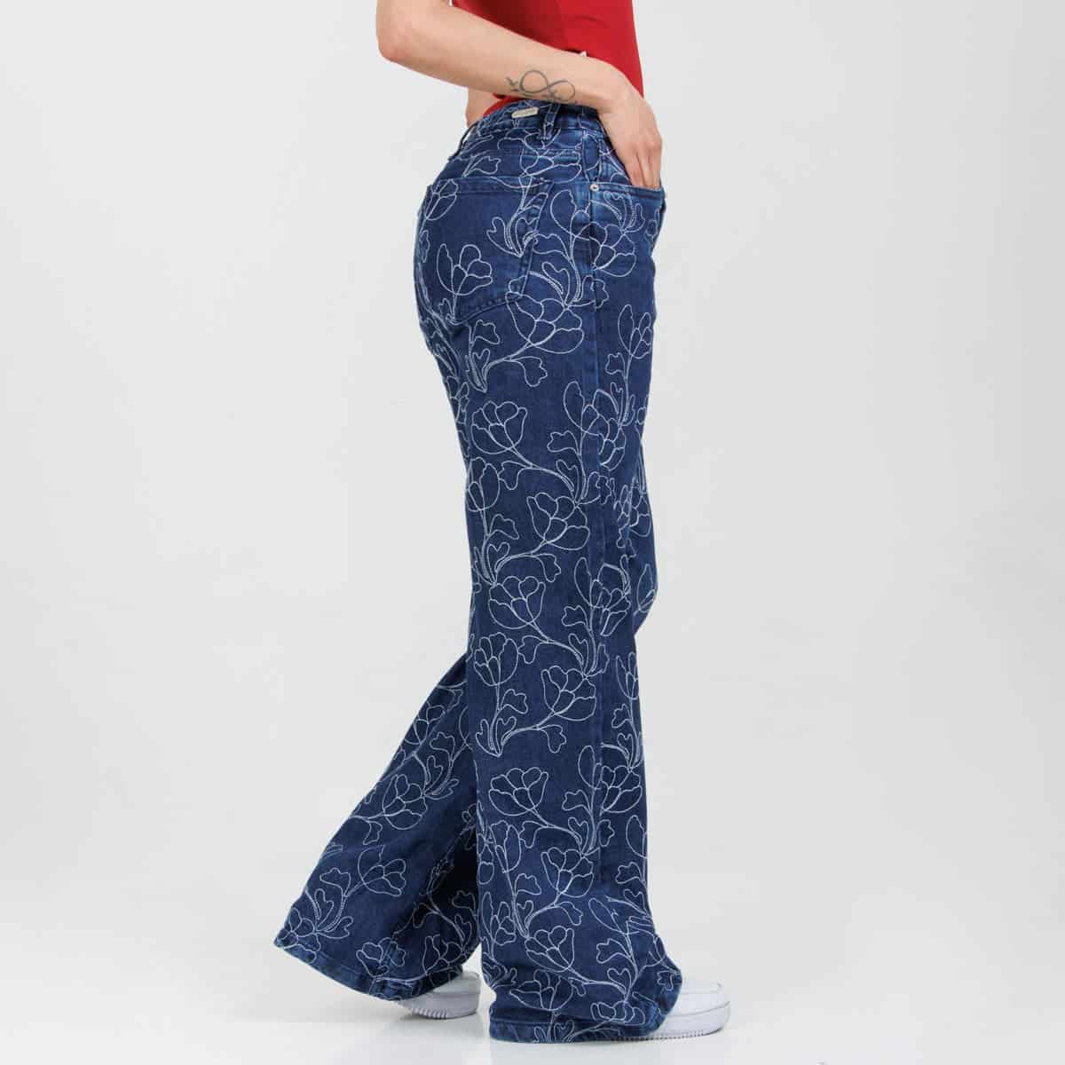 Jean Axspen Wide Leg  Ax-3068 - miniatura 2