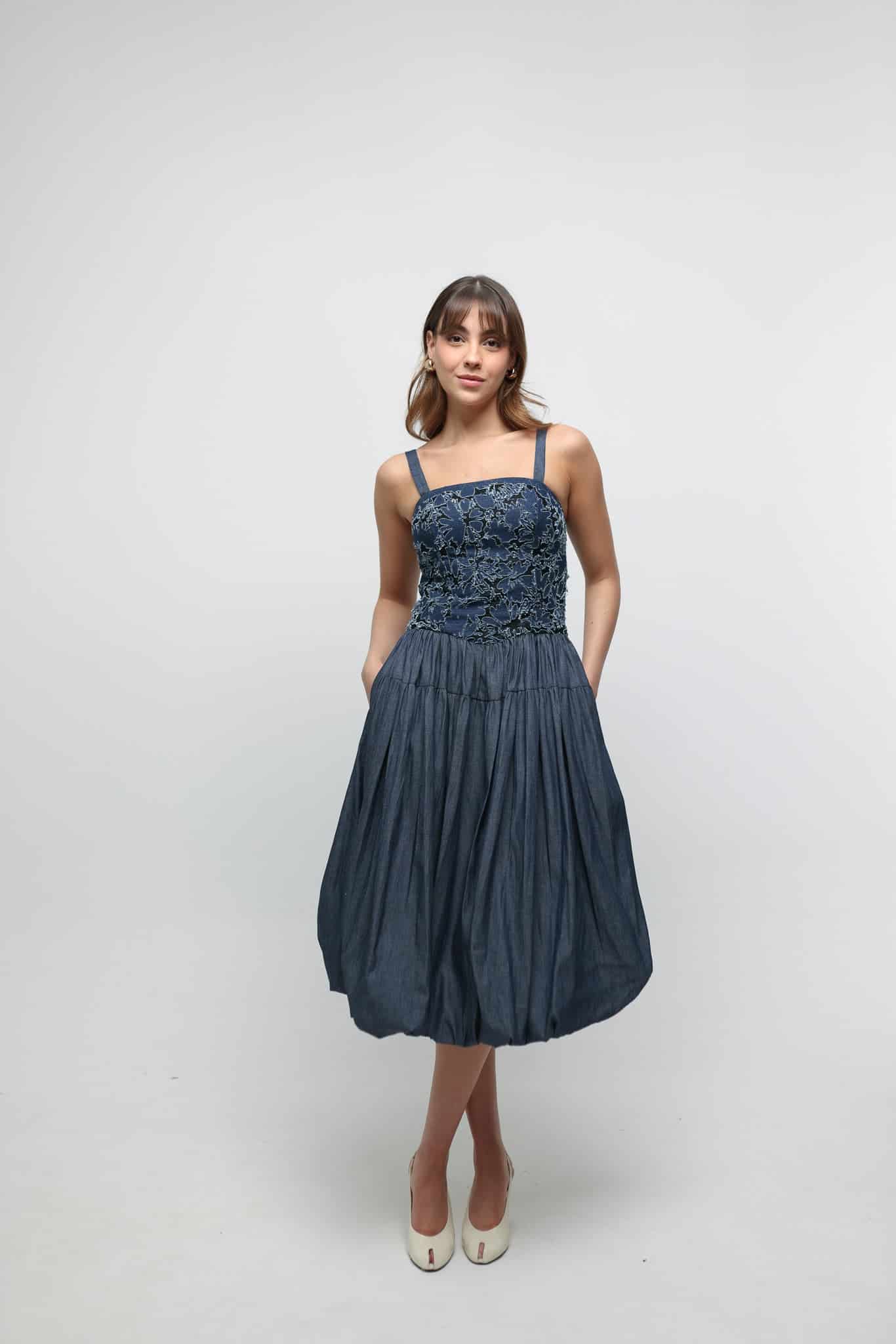 DORIEL MIDI DRESS - miniatura 1