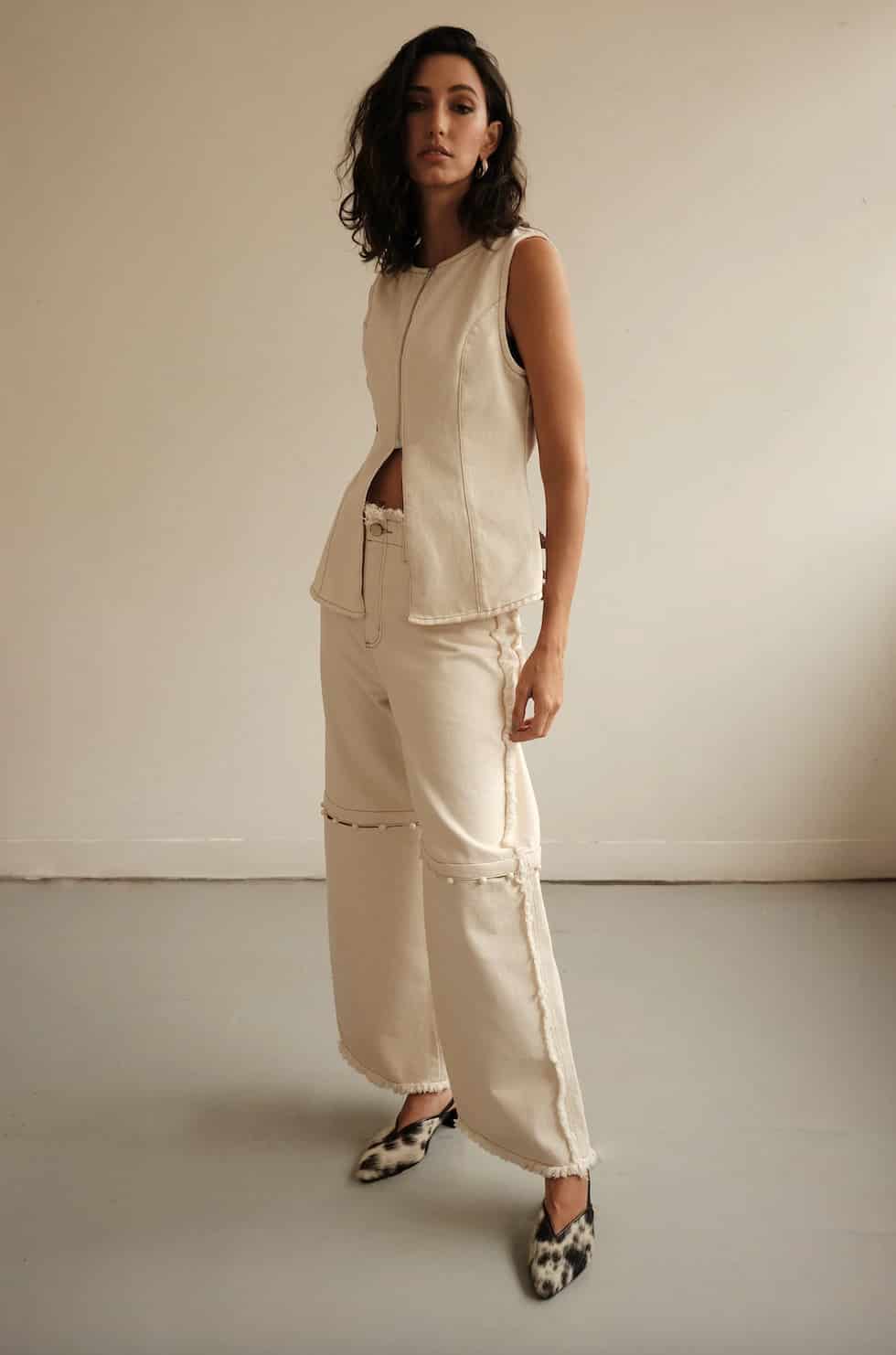 Top Union Vest | Crudo - miniatura 2