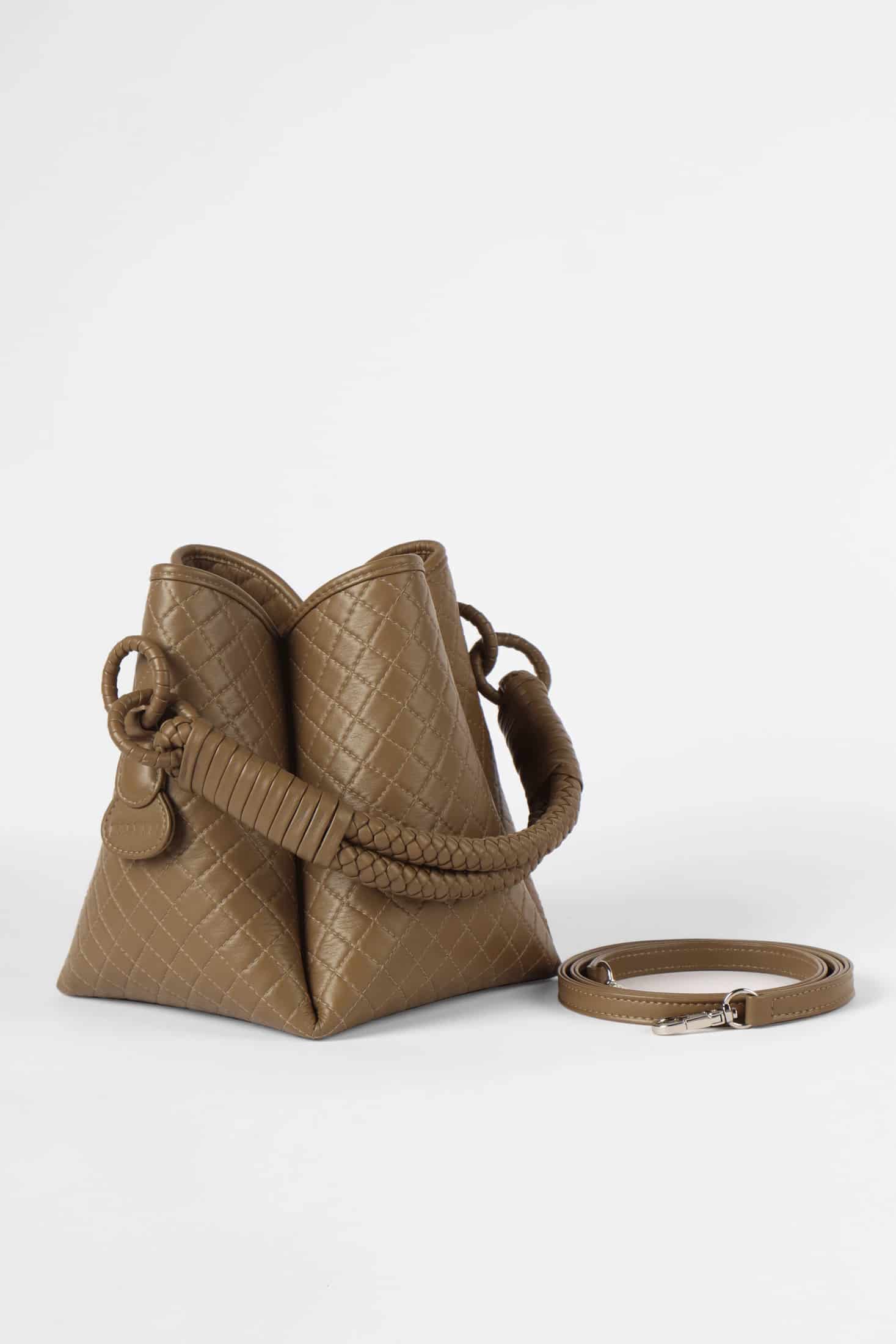 Tulip Bucket Bag, Olive - miniatura 4