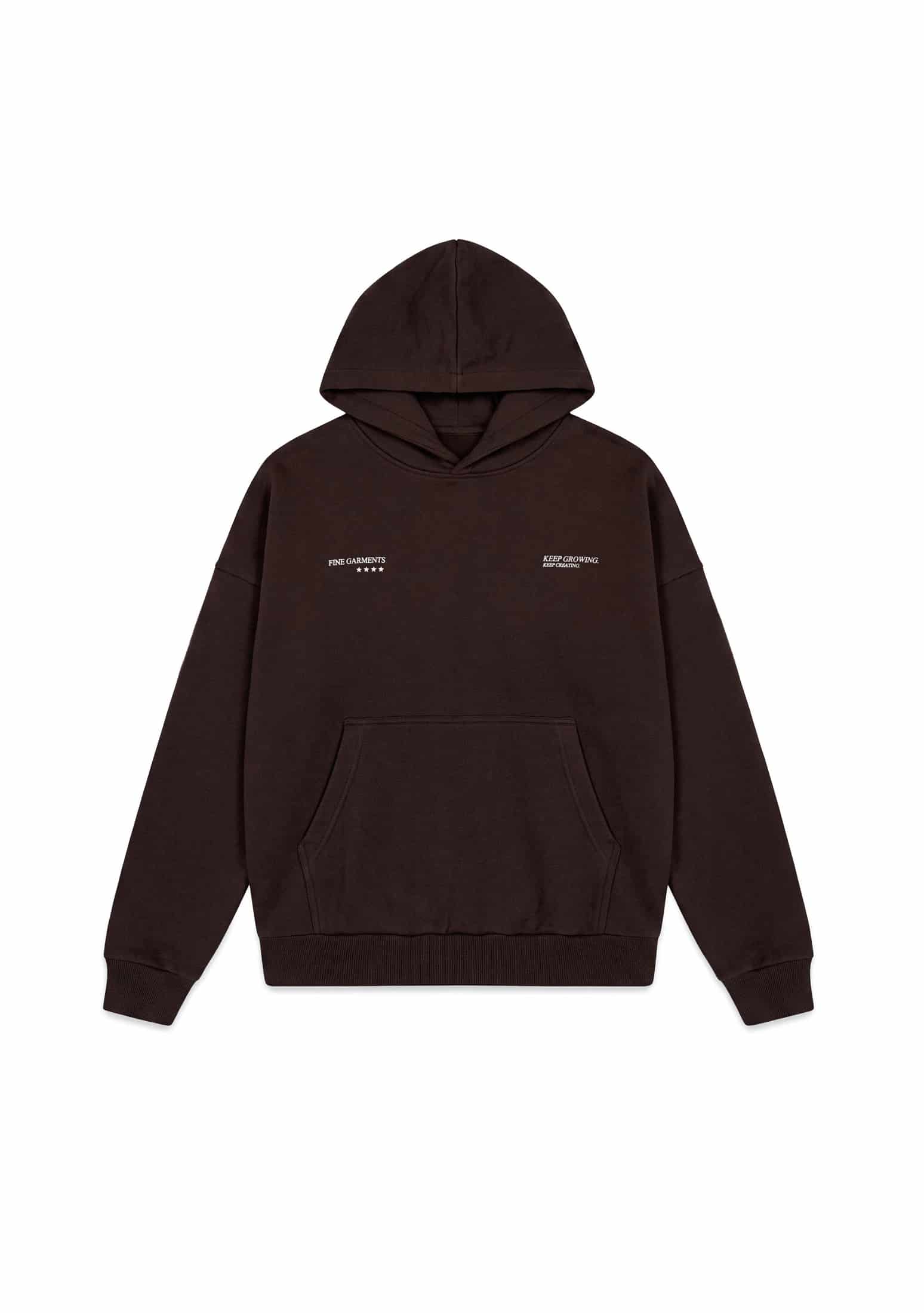 Basic Brown Hoodie - miniatura 1