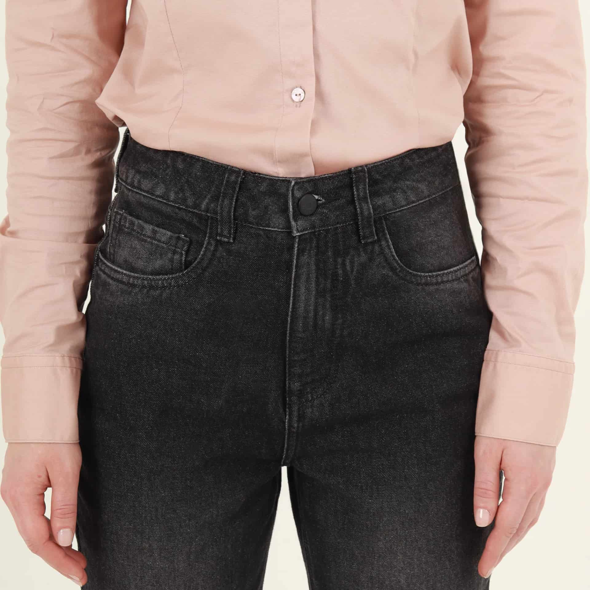 Jean Mom Tiro Alto Bota Skinny - miniatura 6
