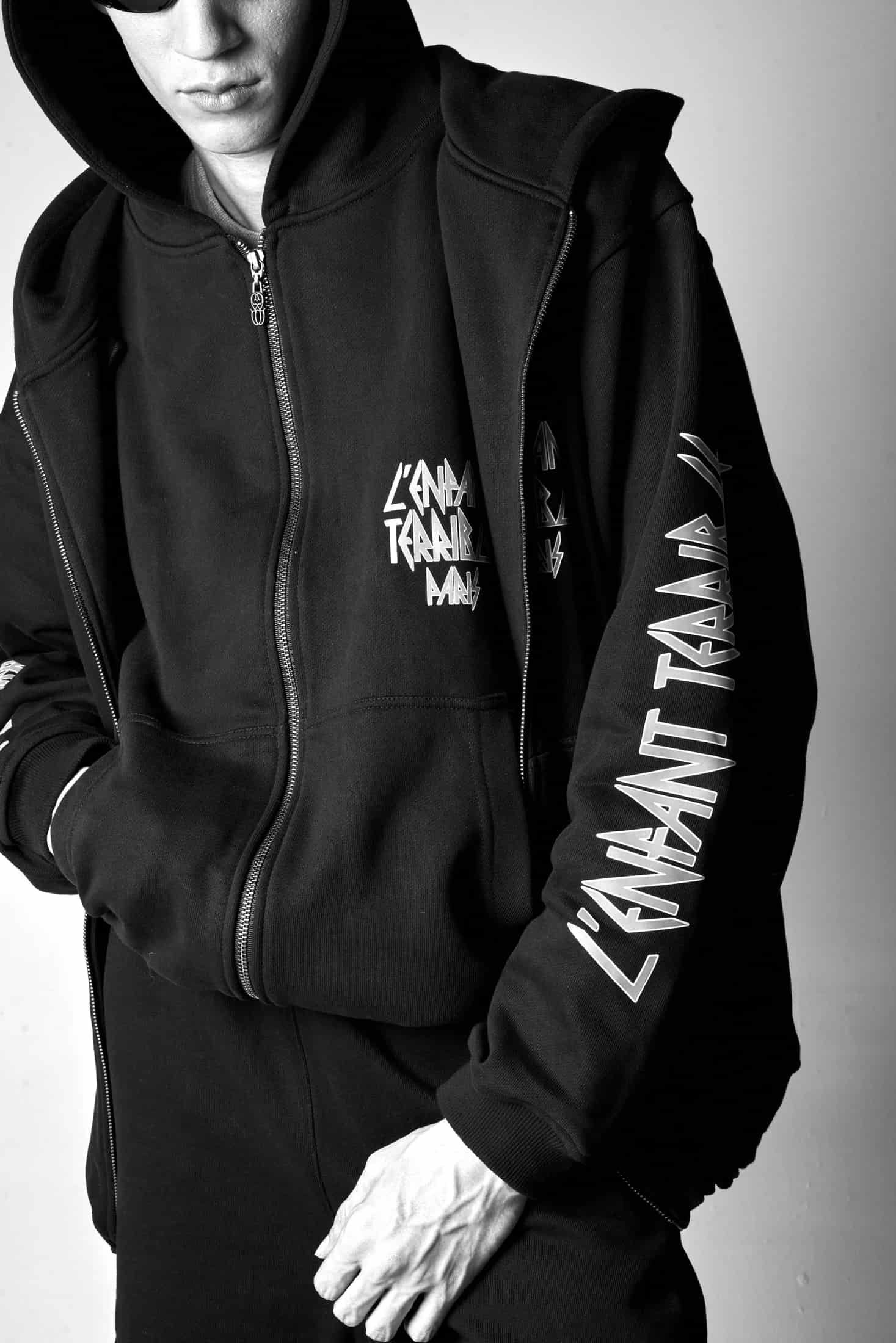 DEF SINNERS BLACK HOODIE - miniatura 9