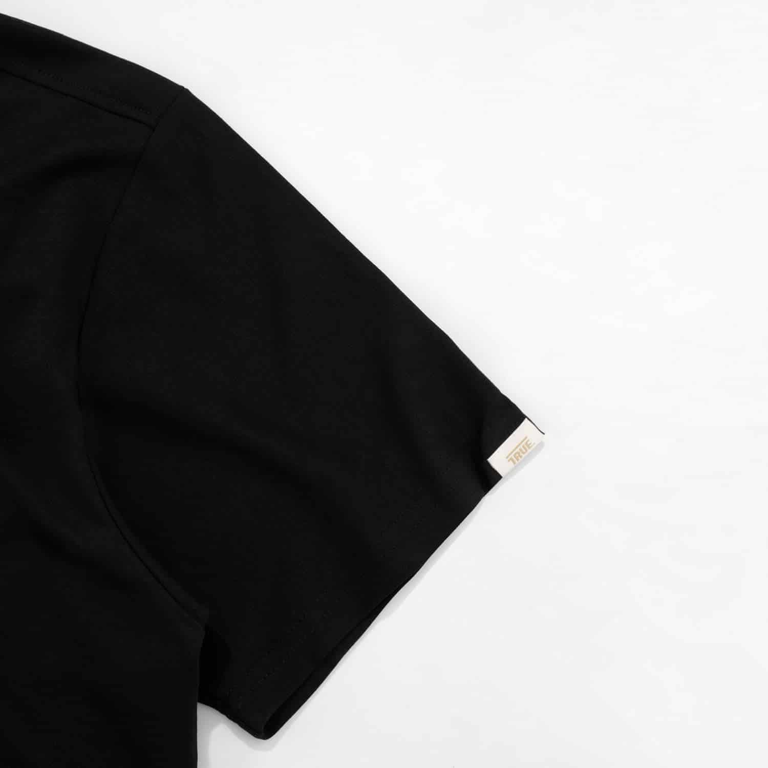 Camiseta Clásica Logo Negro - Negra - miniatura 6