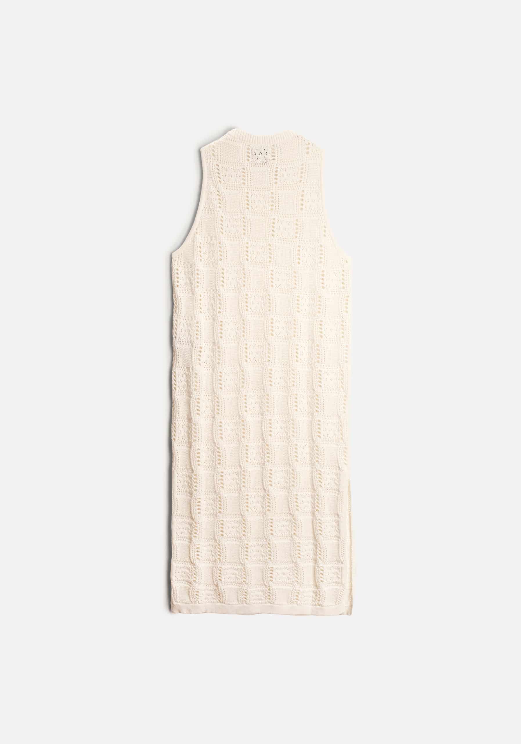 Vestido M Aura Hueso - miniatura 4