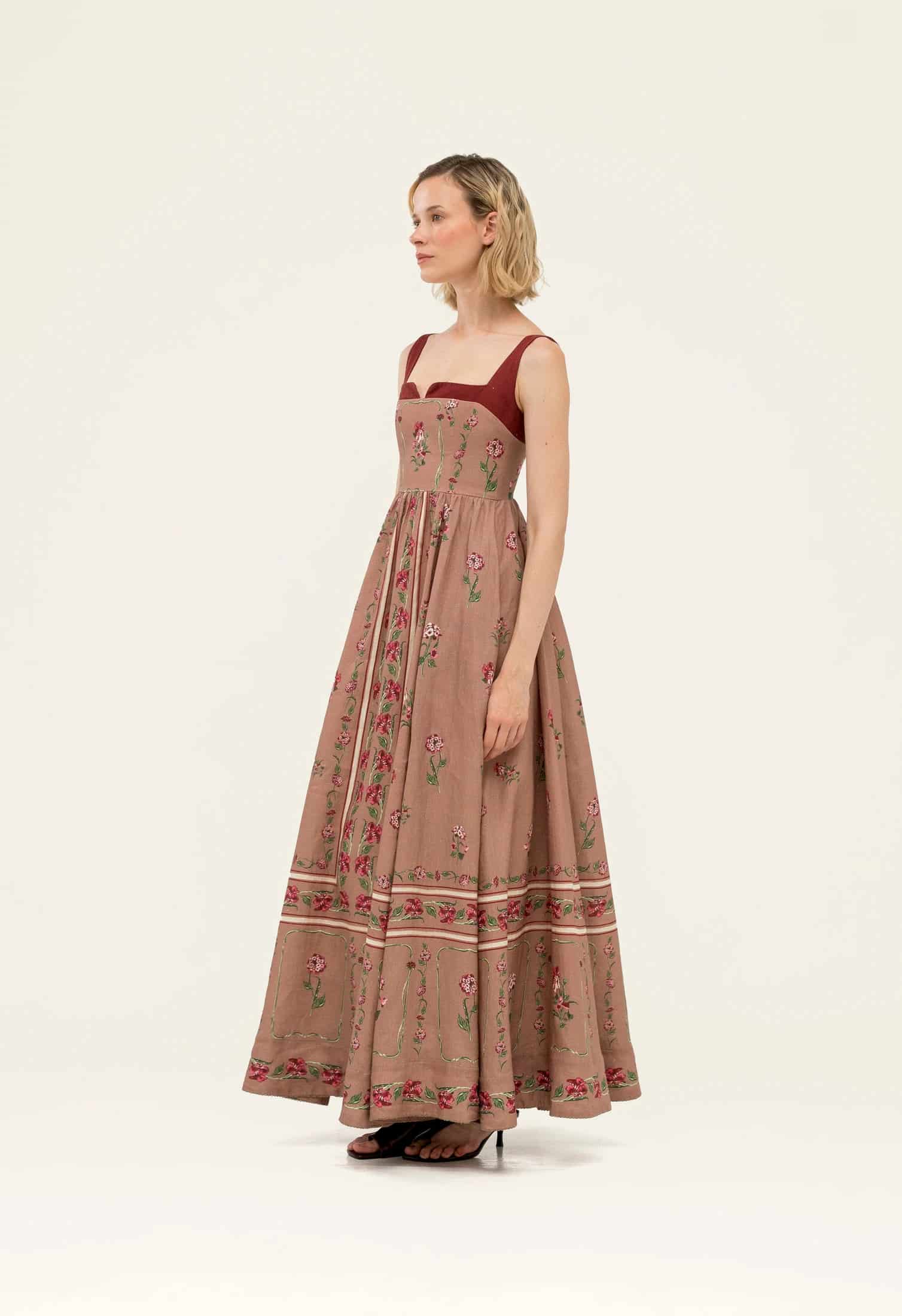 Jaspe Quebrada Maxi Dress - miniatura 3