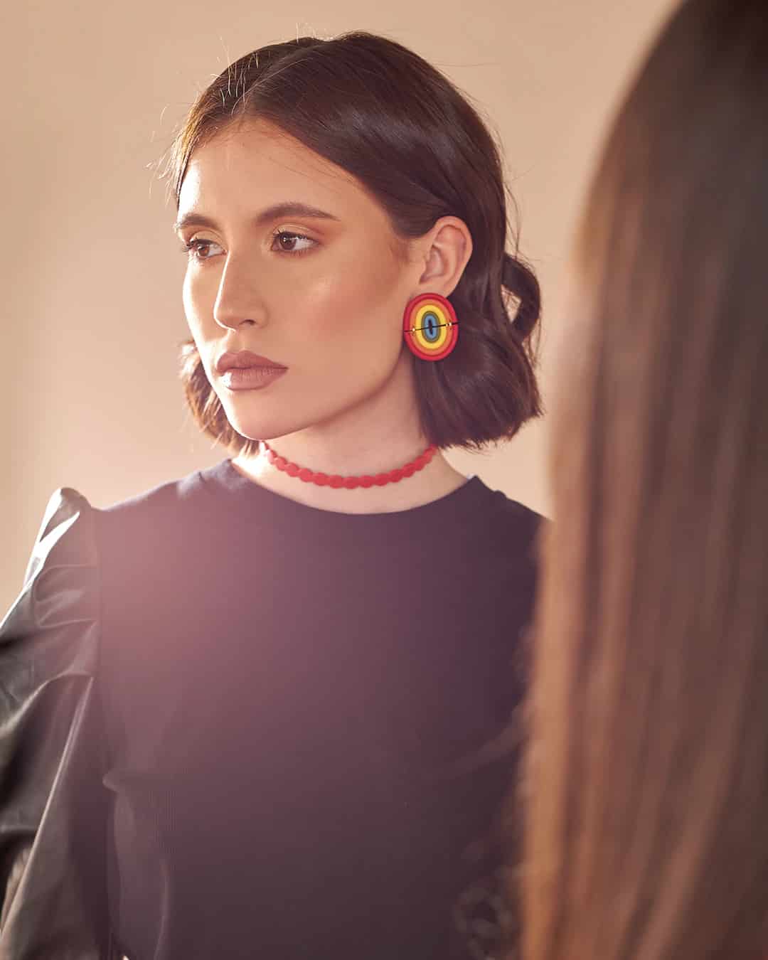 Rainbow Arc Earrings - miniatura 5