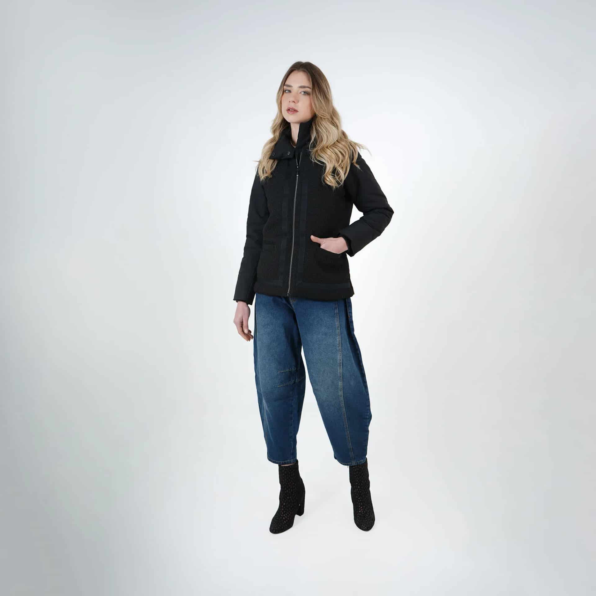 Chaqueta Cuello Alto Manga Larga - miniatura 5