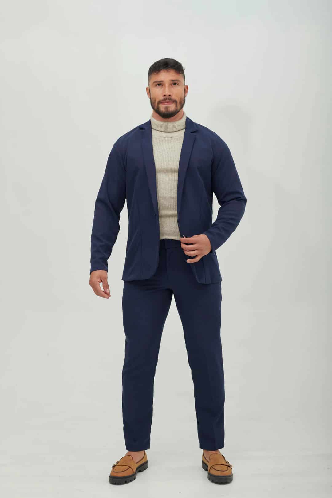 Blazer Azul - miniatura 3