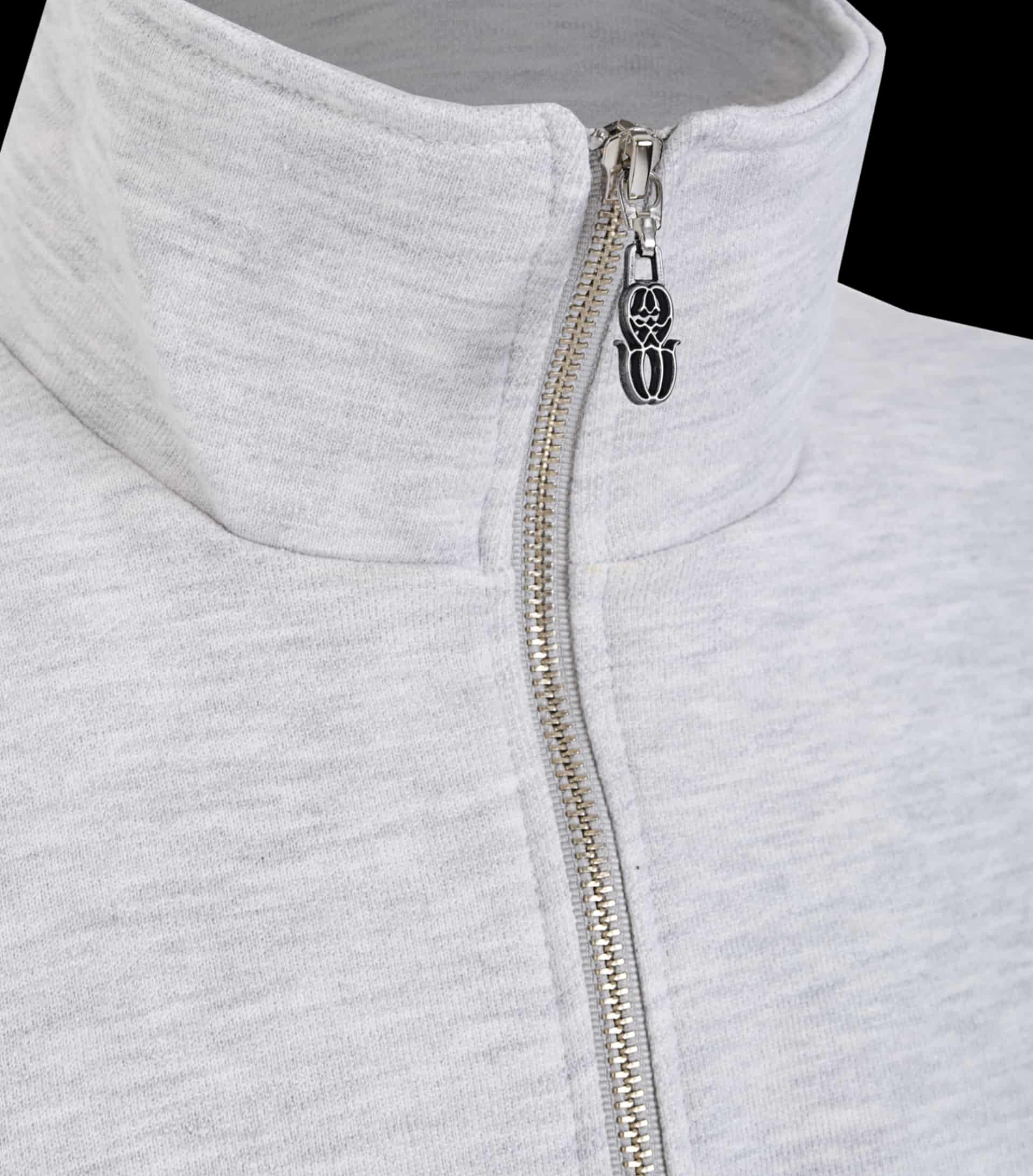 MONOGRAM ZIPPER JASPE SWEATER - miniatura 3